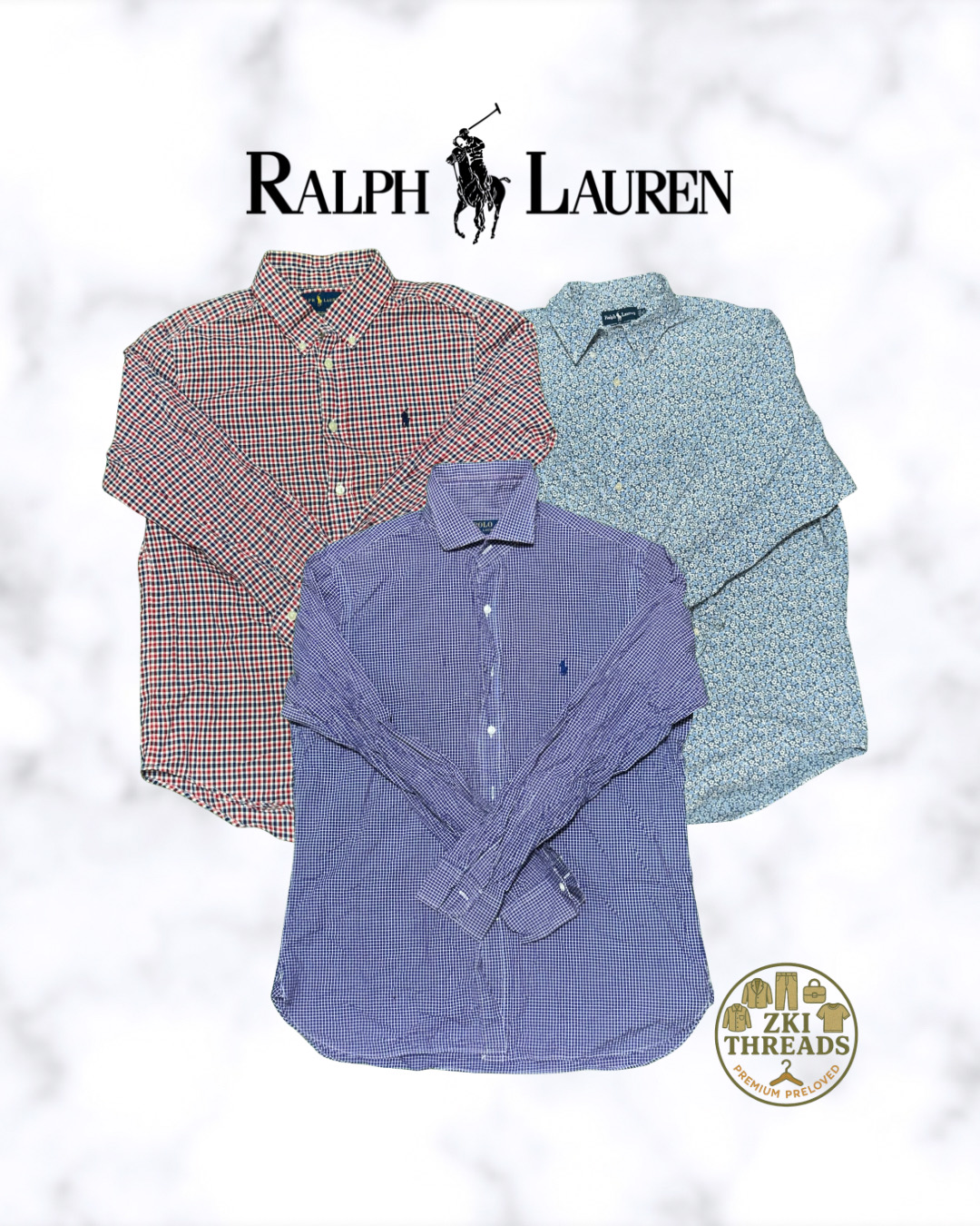 Ralph Lauren Button Down Shirts (ZKI-67)
