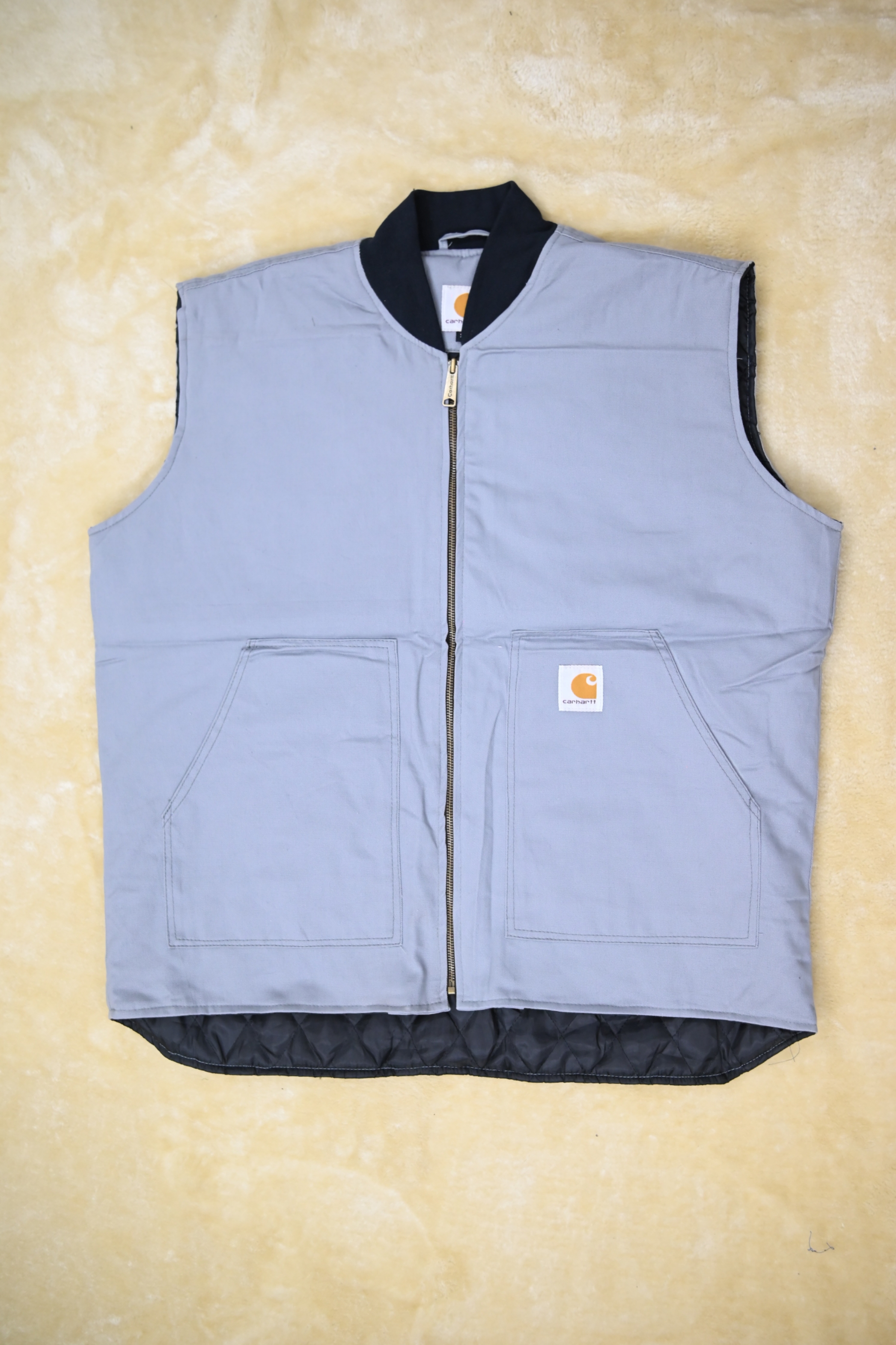 Carhartt Grey Rework Style Gilets (12 pcs), (G-009)