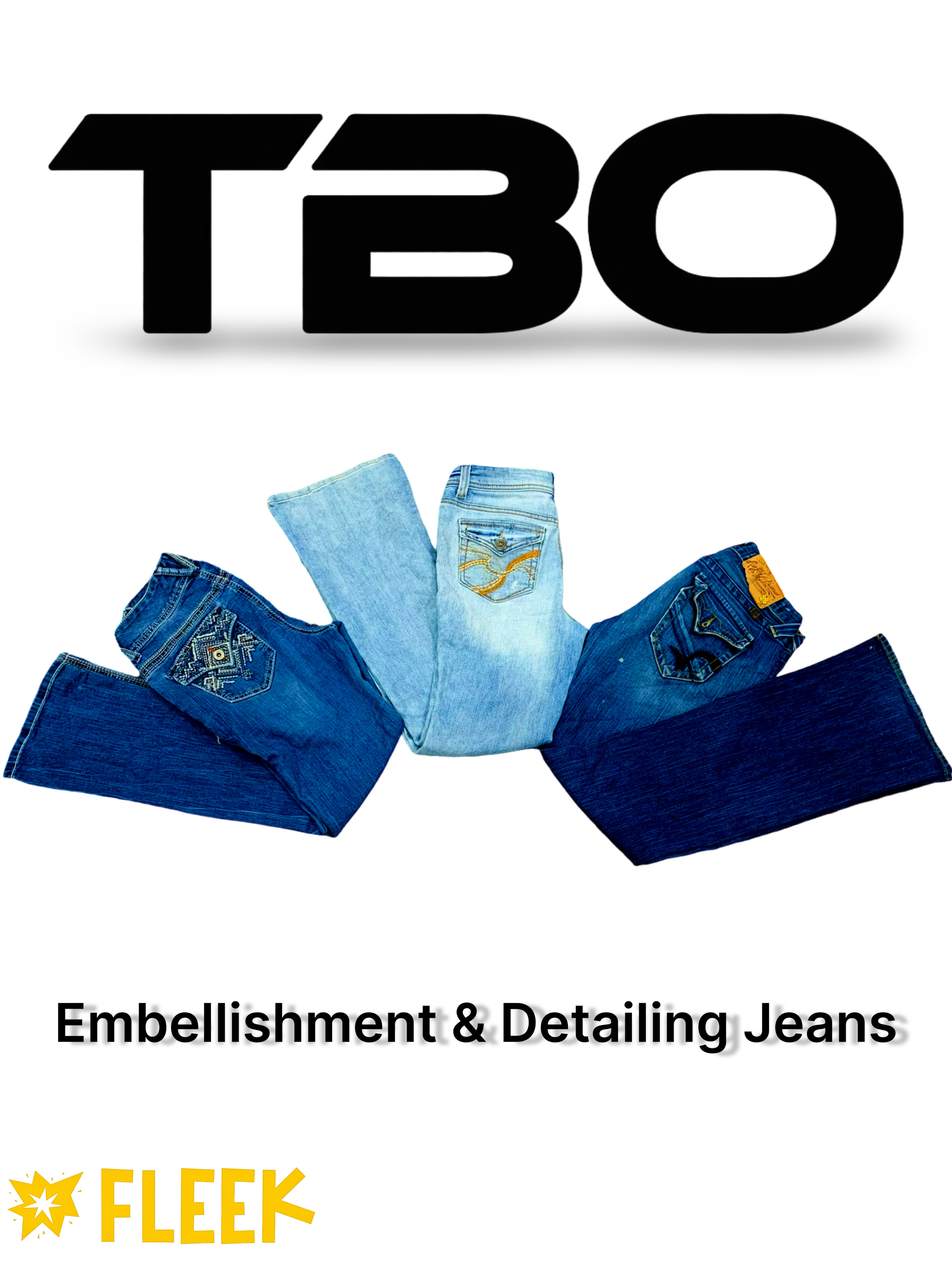 Embellishment & Detailing Jeans    (TBO-141)