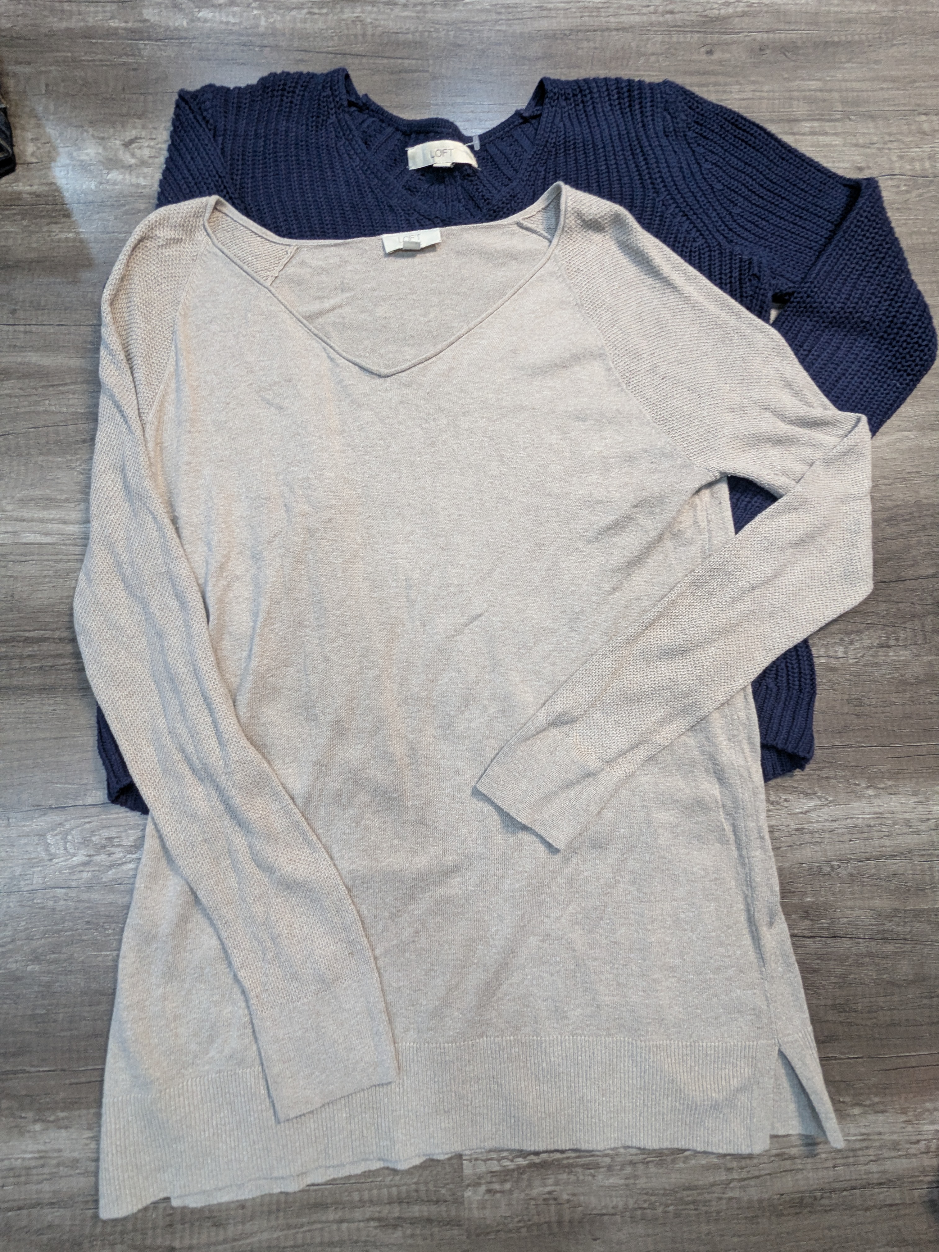 3282 - Pulls en loft, cardigan