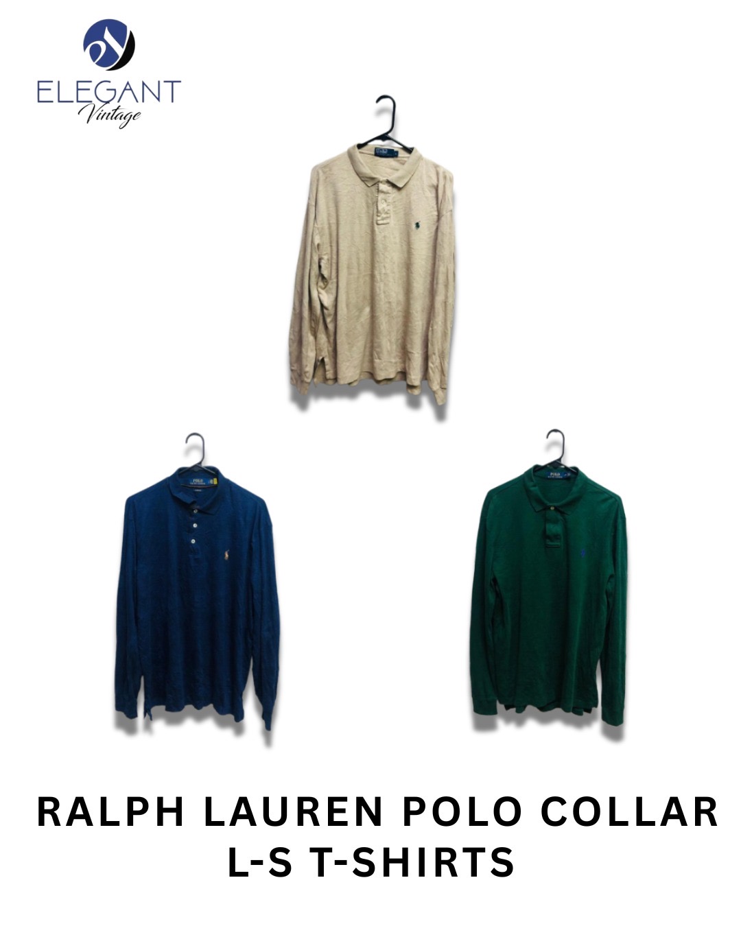 Ralph Lauren Polo Collar L-S T-Shirts - EVM0677