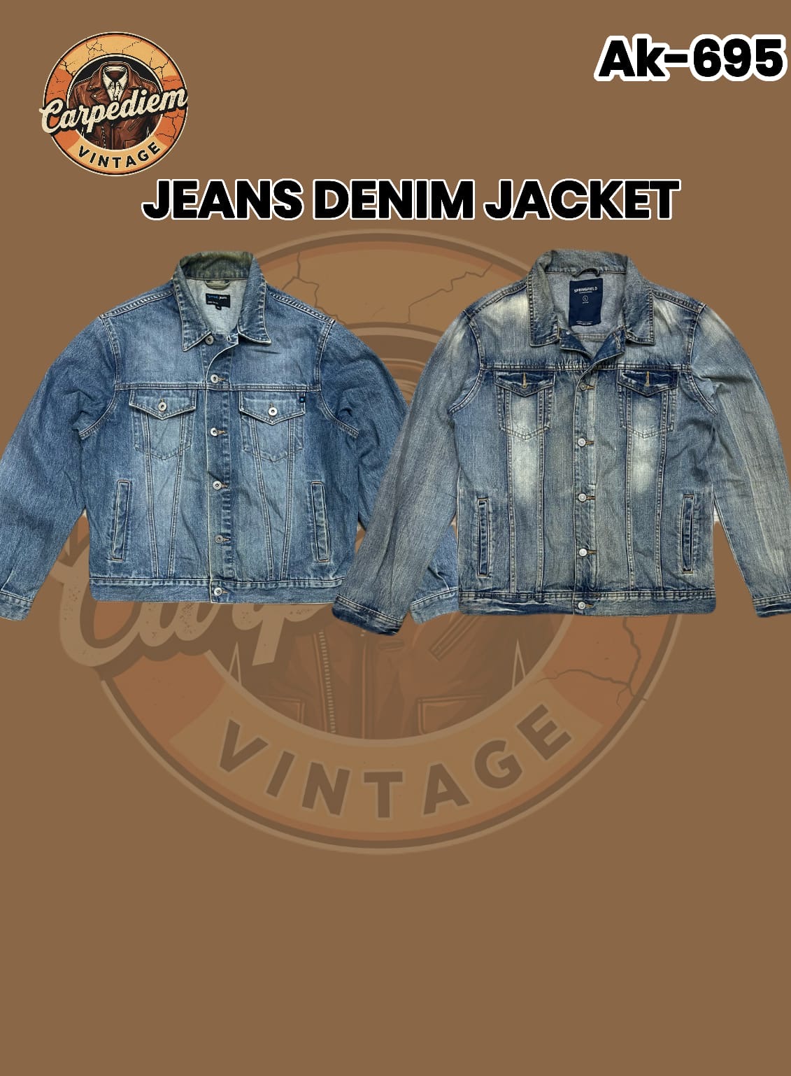 Jeans Denim Jacket Ak-695