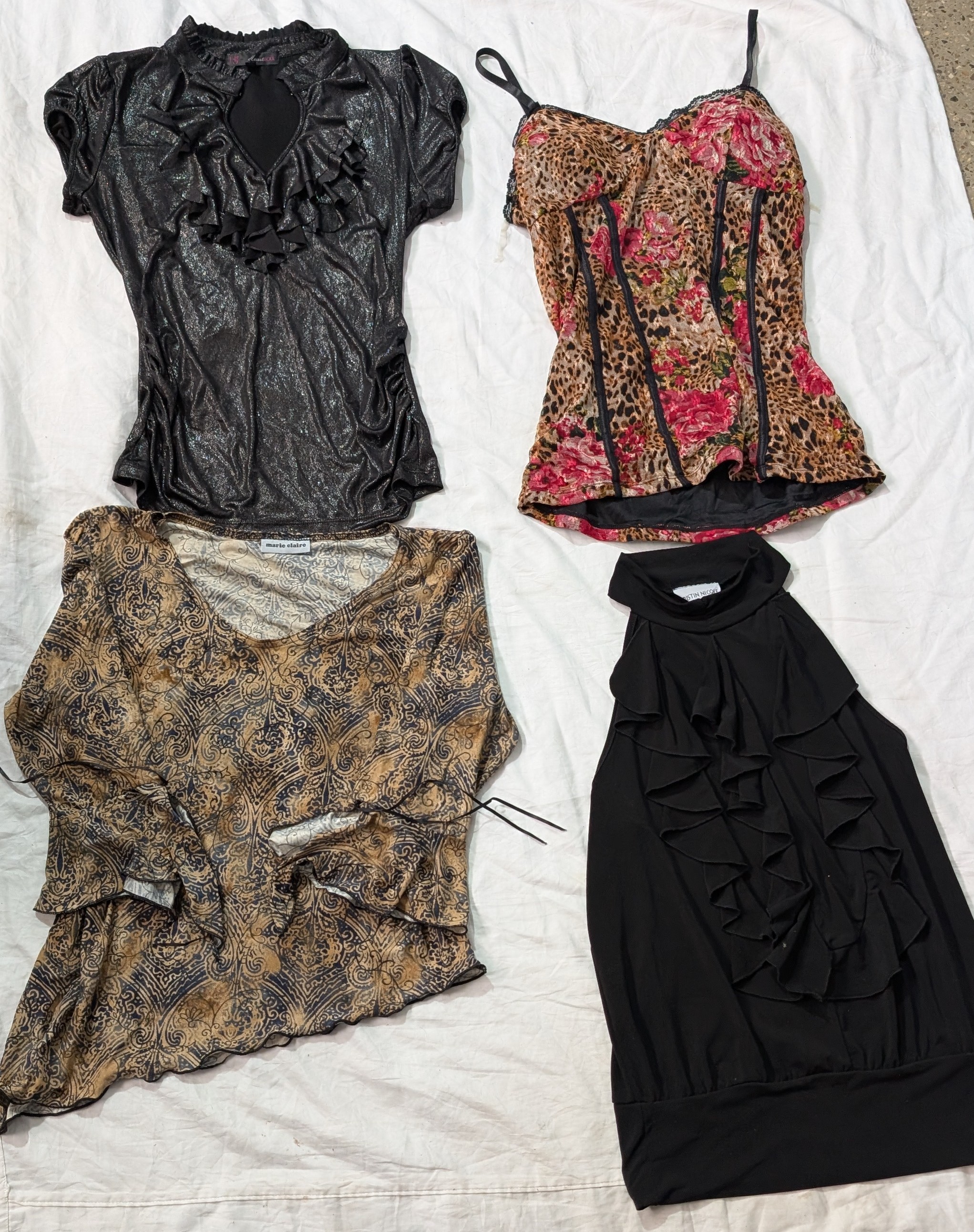 DESIGNER MIX THEME TOPS (Brands inculoaded)fred David,marie Marie, heart soul,etc