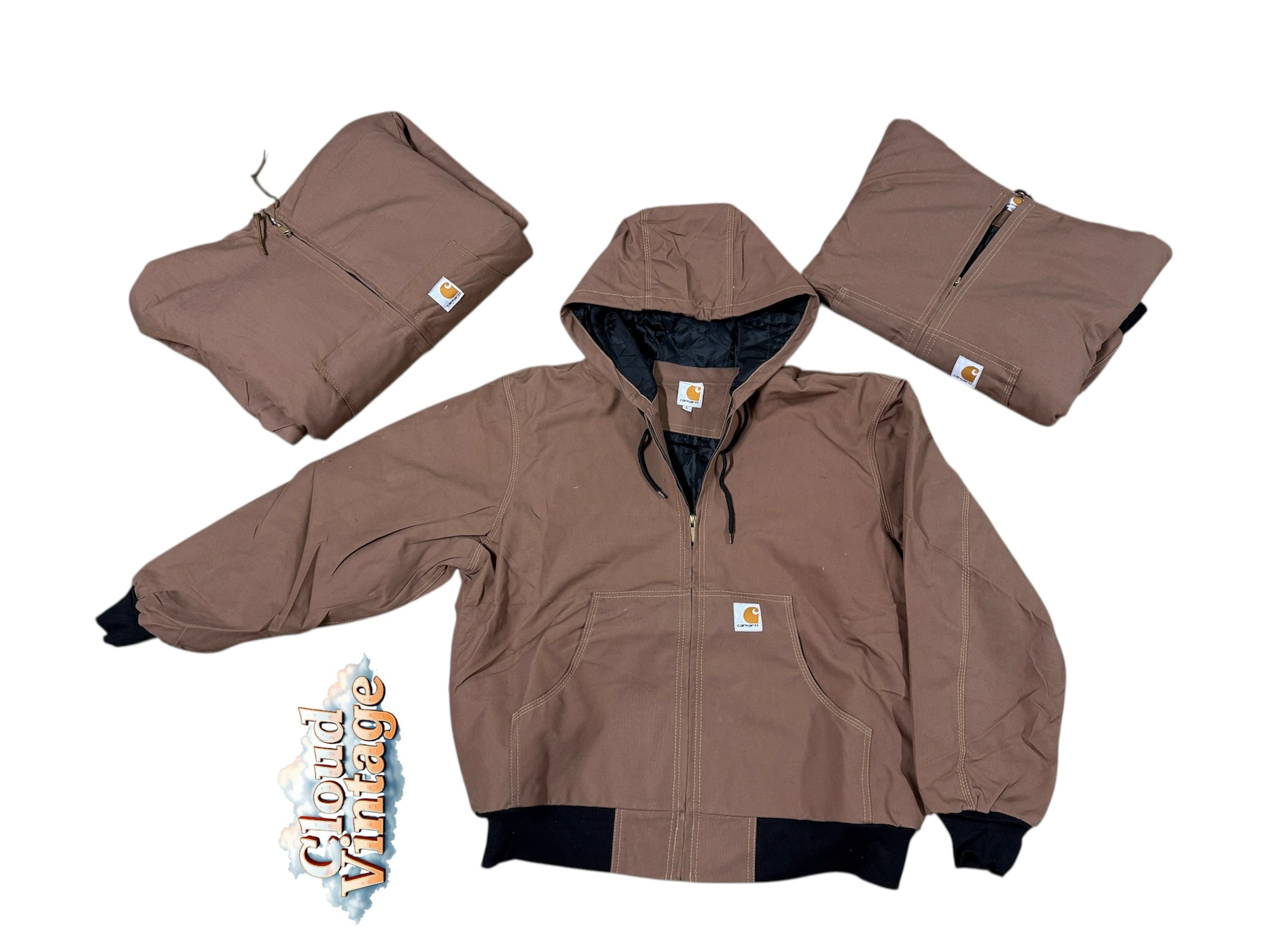 Rework Stil Carhartt Hoodie Jacke