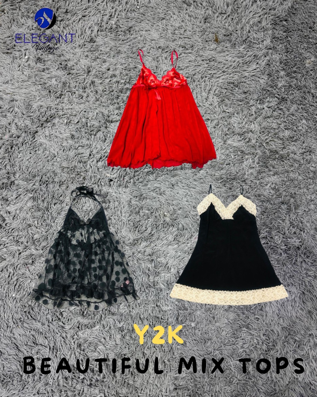Y2K Beautiful Mix Tops - EV2219