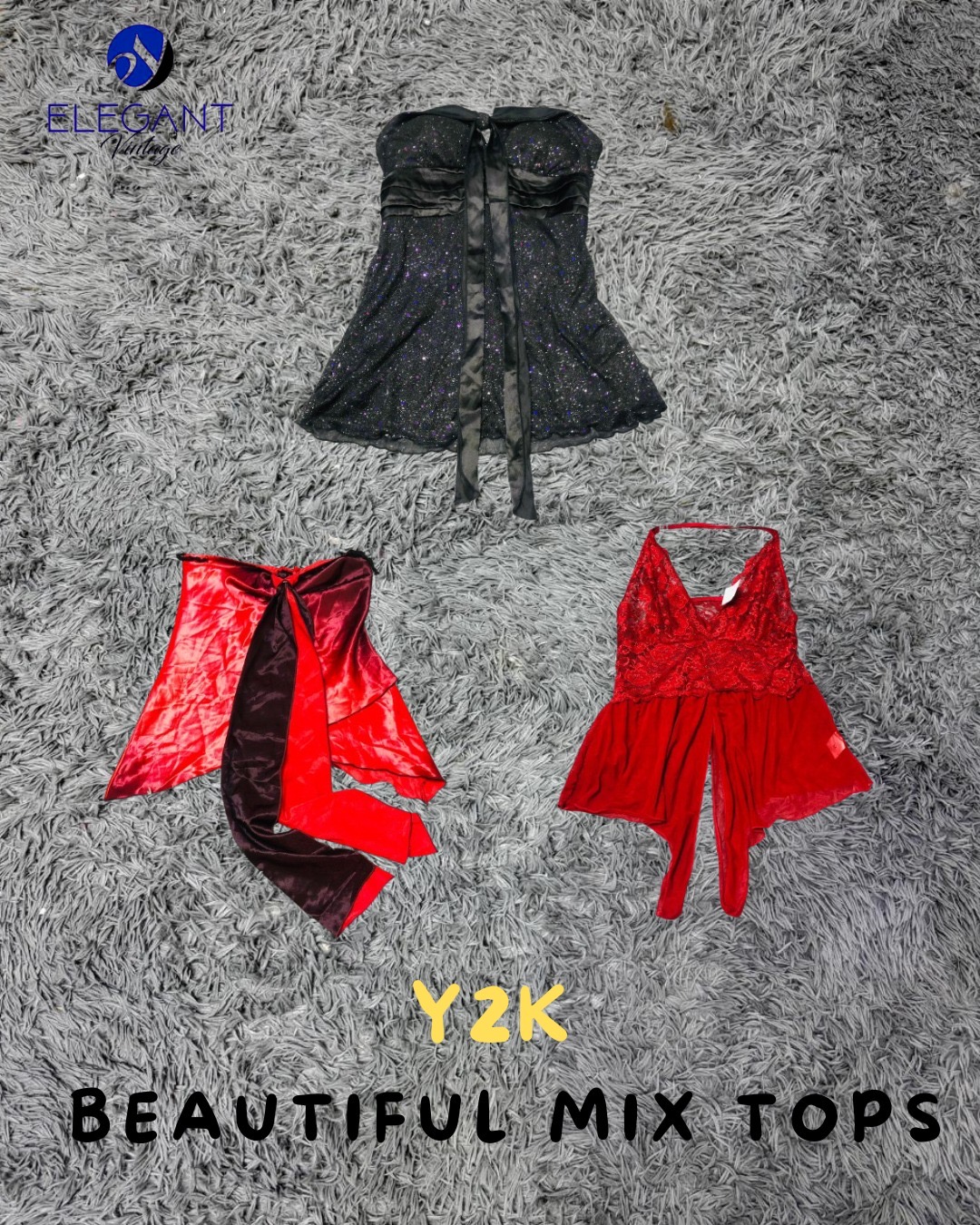 Y2K Beautiful Mix Tops - EV2228