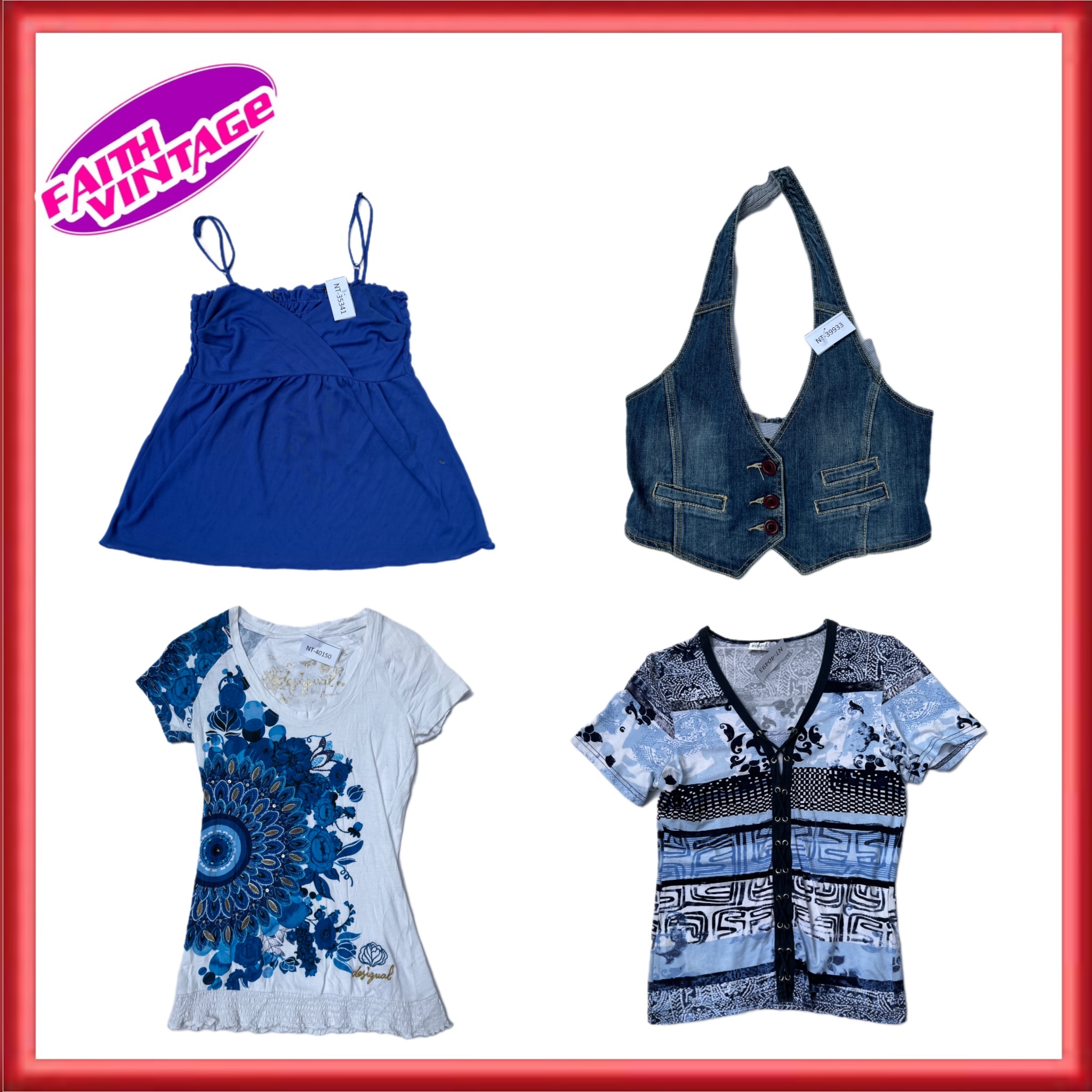 Y2K Essential Thirft Mix Bundle (FV-442)