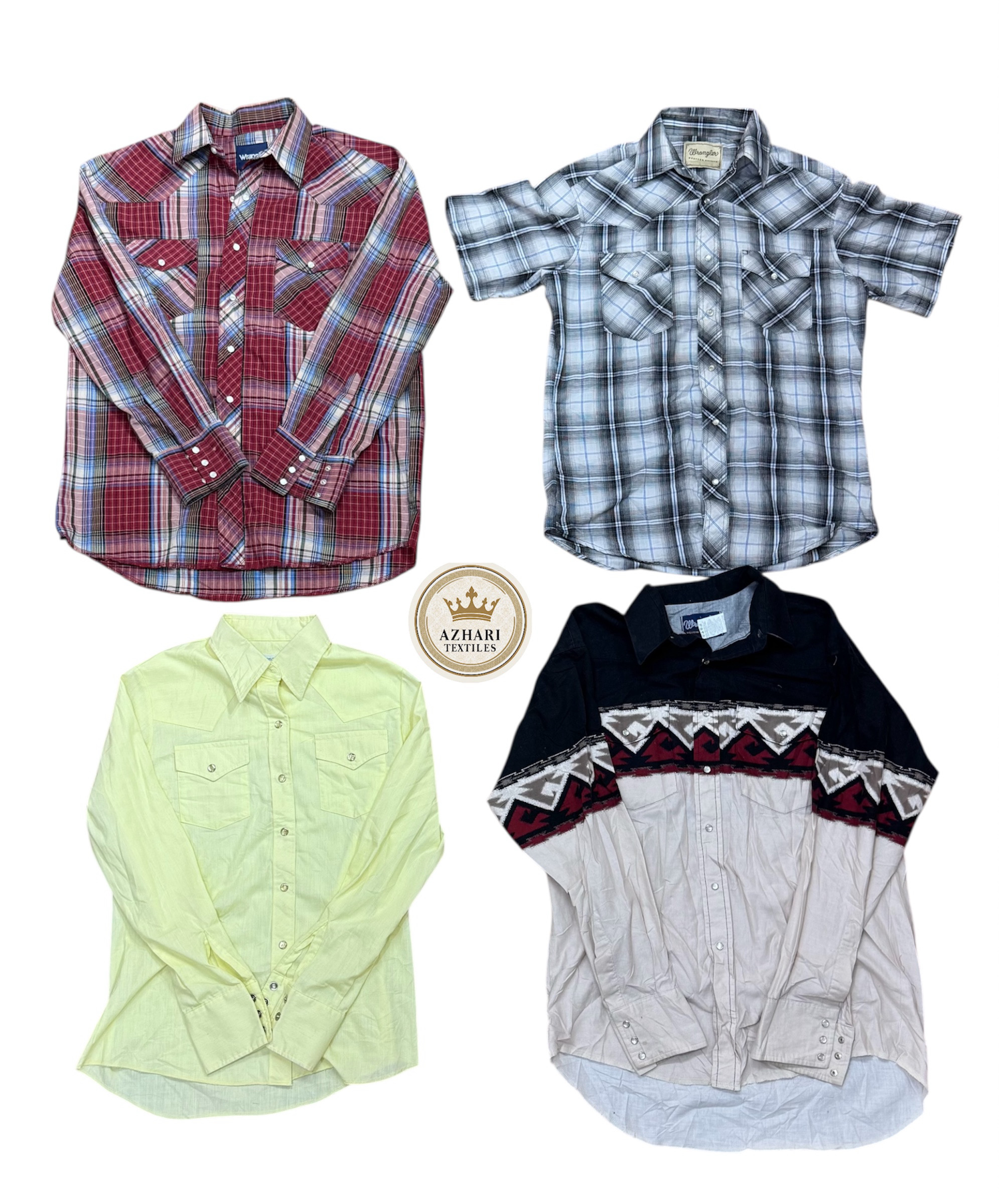 Wrangler shirts 7 pcs At 398