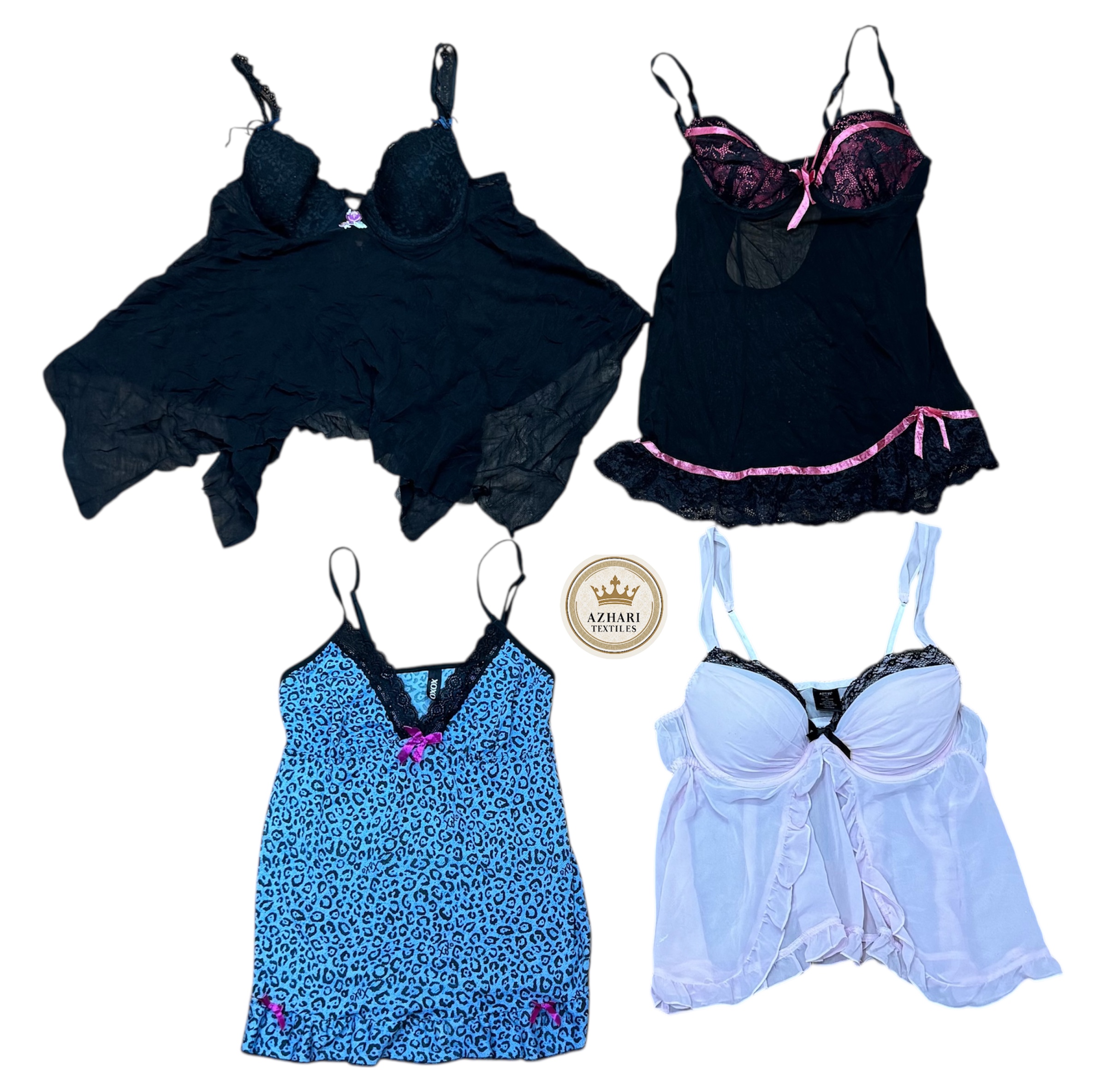 Y2K multi colour nighties 15 pcs At 399