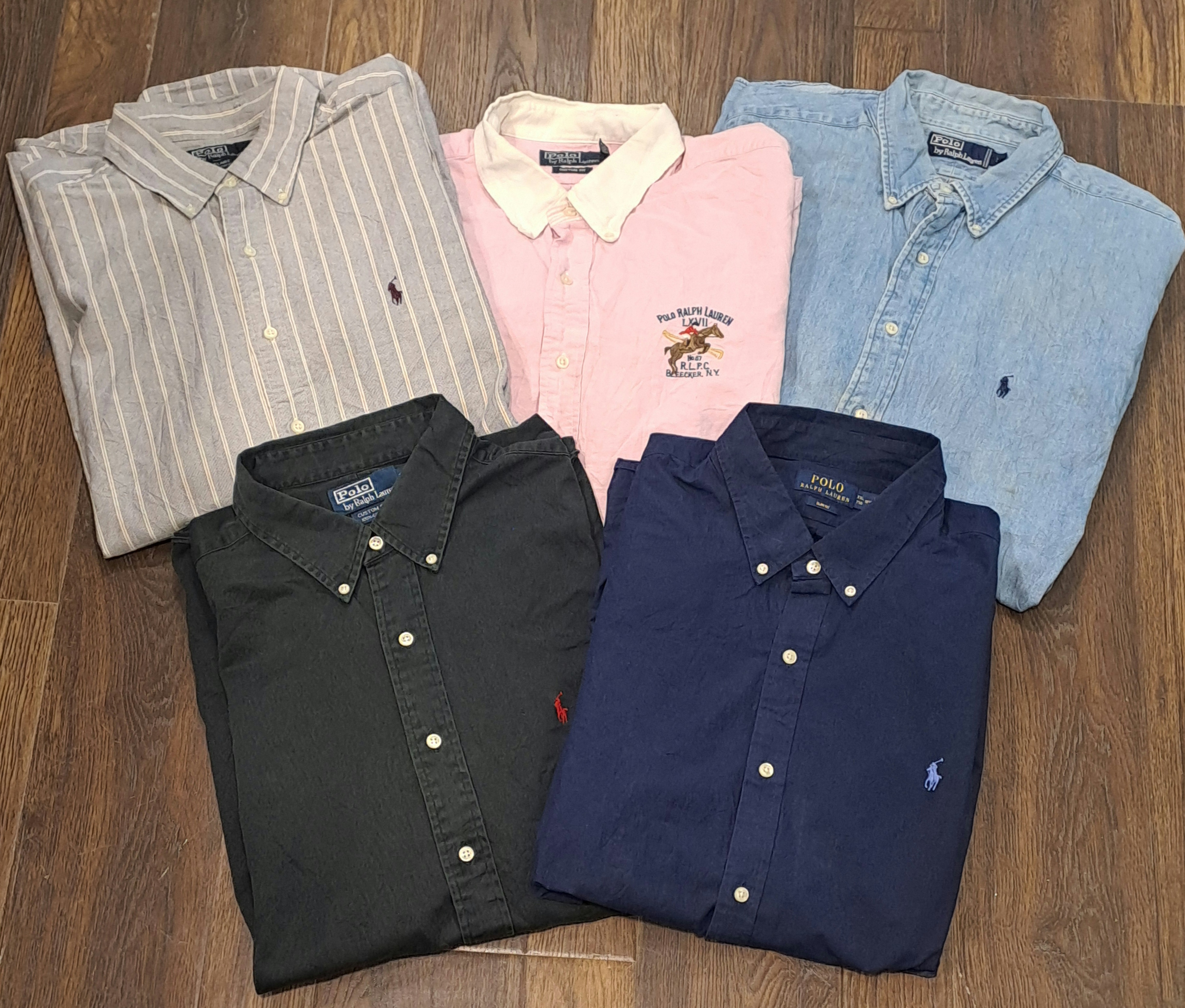 Authentic Ralph Lauren Shirts - multi colored