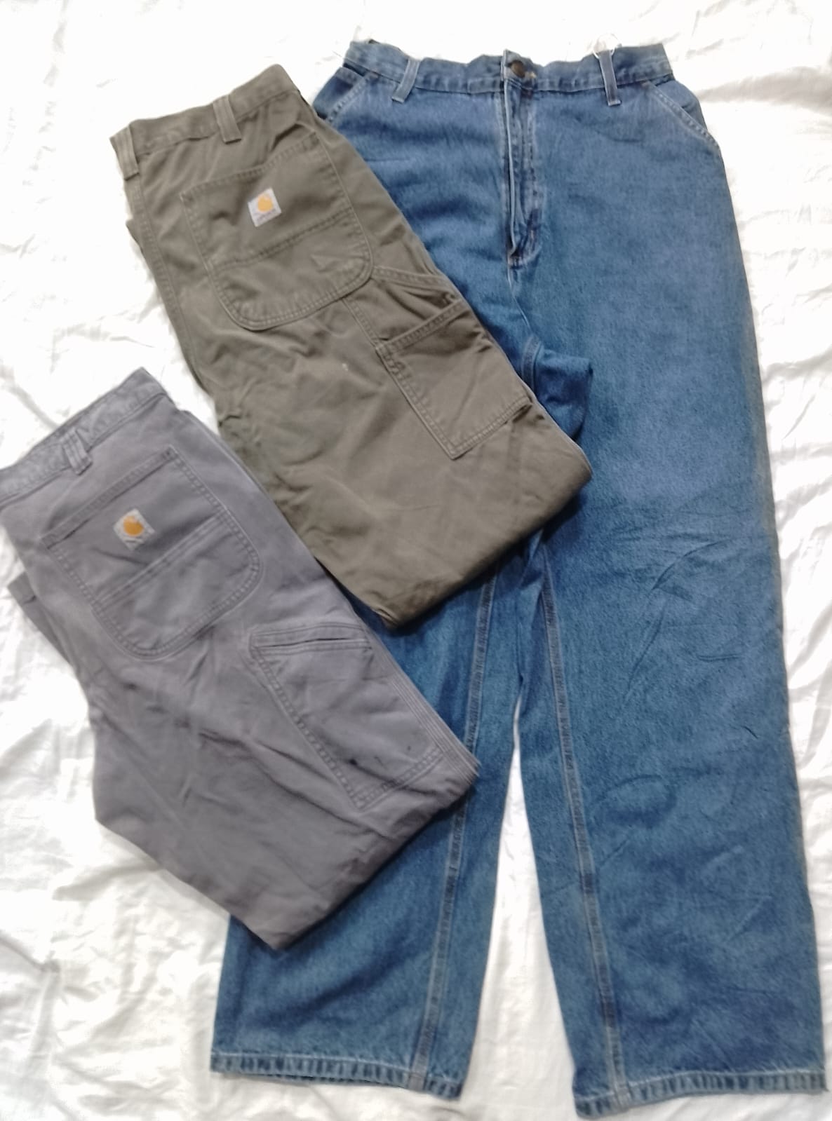 CR6111 Vintage Carpenter Pants