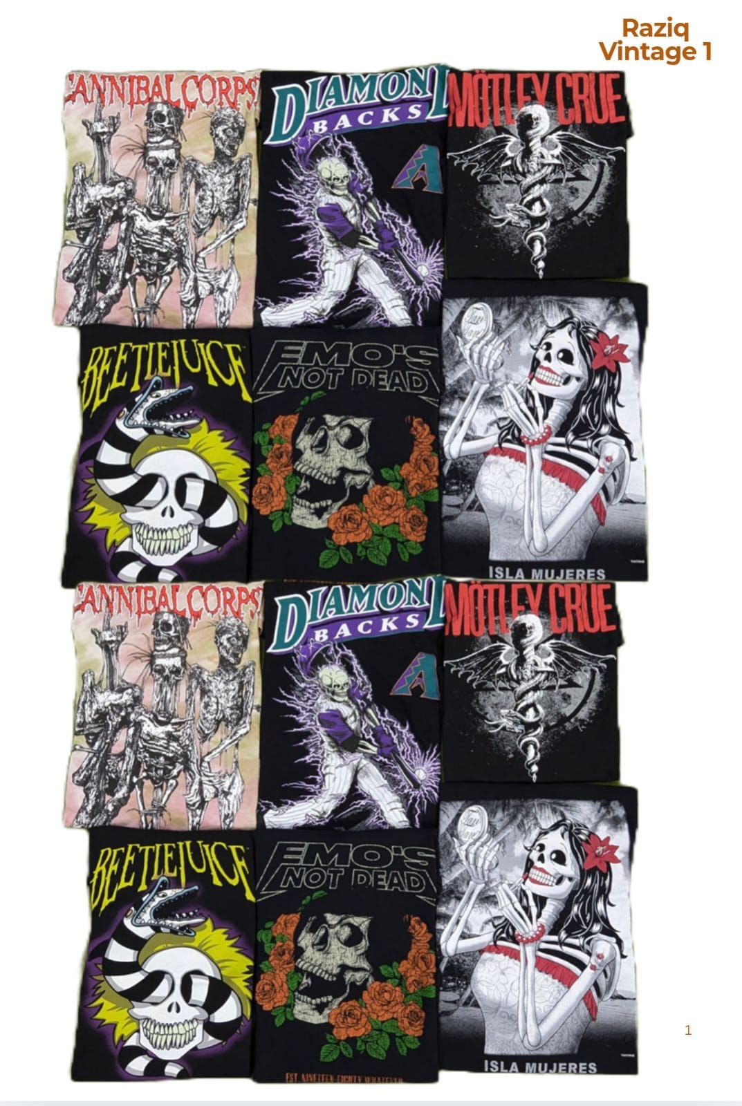 💥 RV1894 Skeleton Tshirts