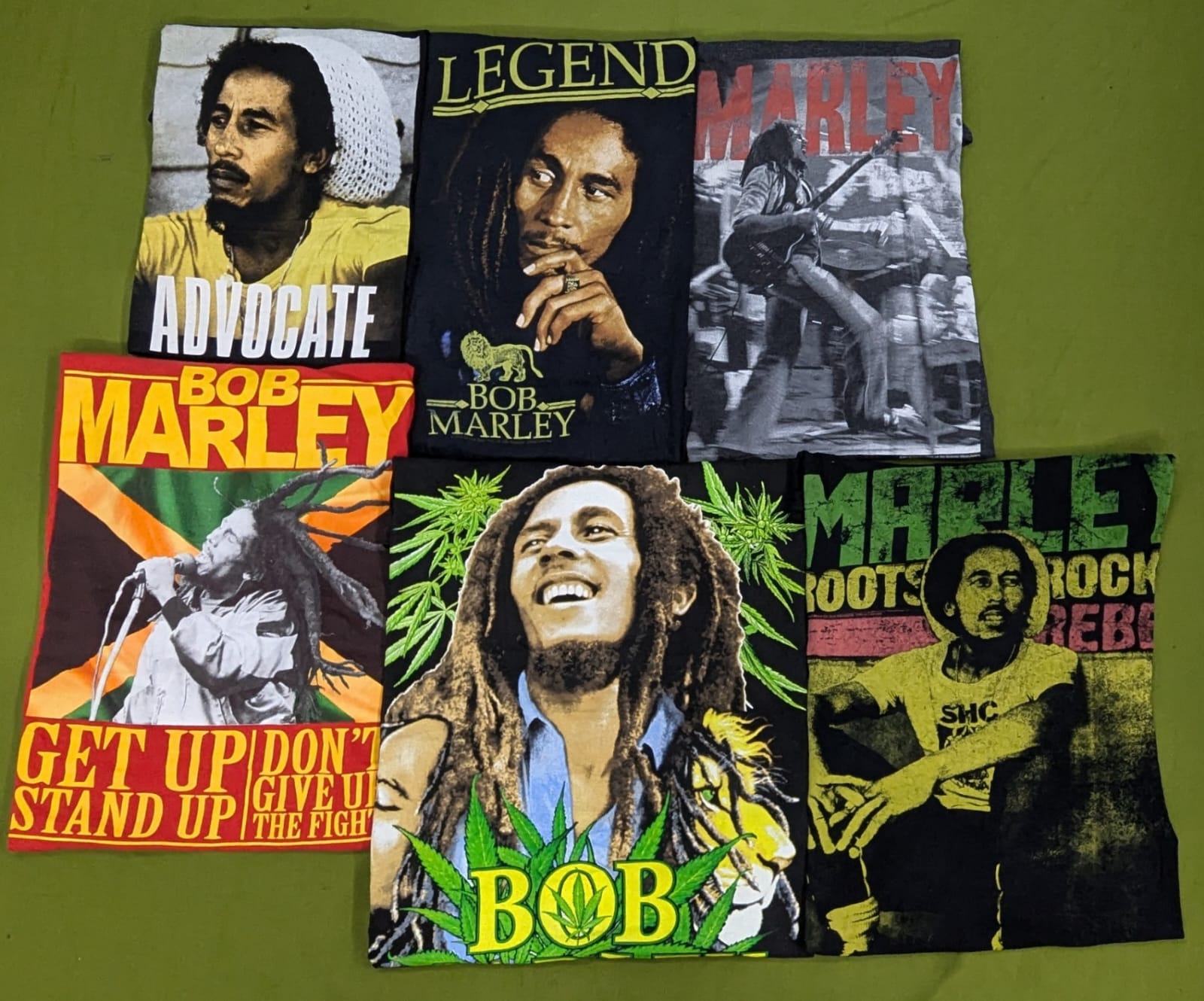 RV1902 Bob Marley Tshirts