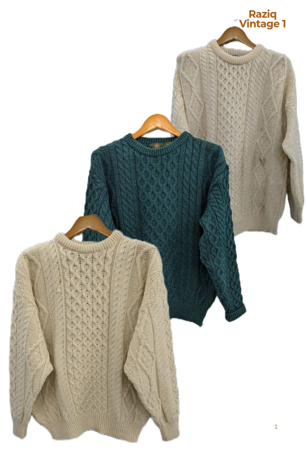 RV1910 Vintage Hand Wool Knitwear