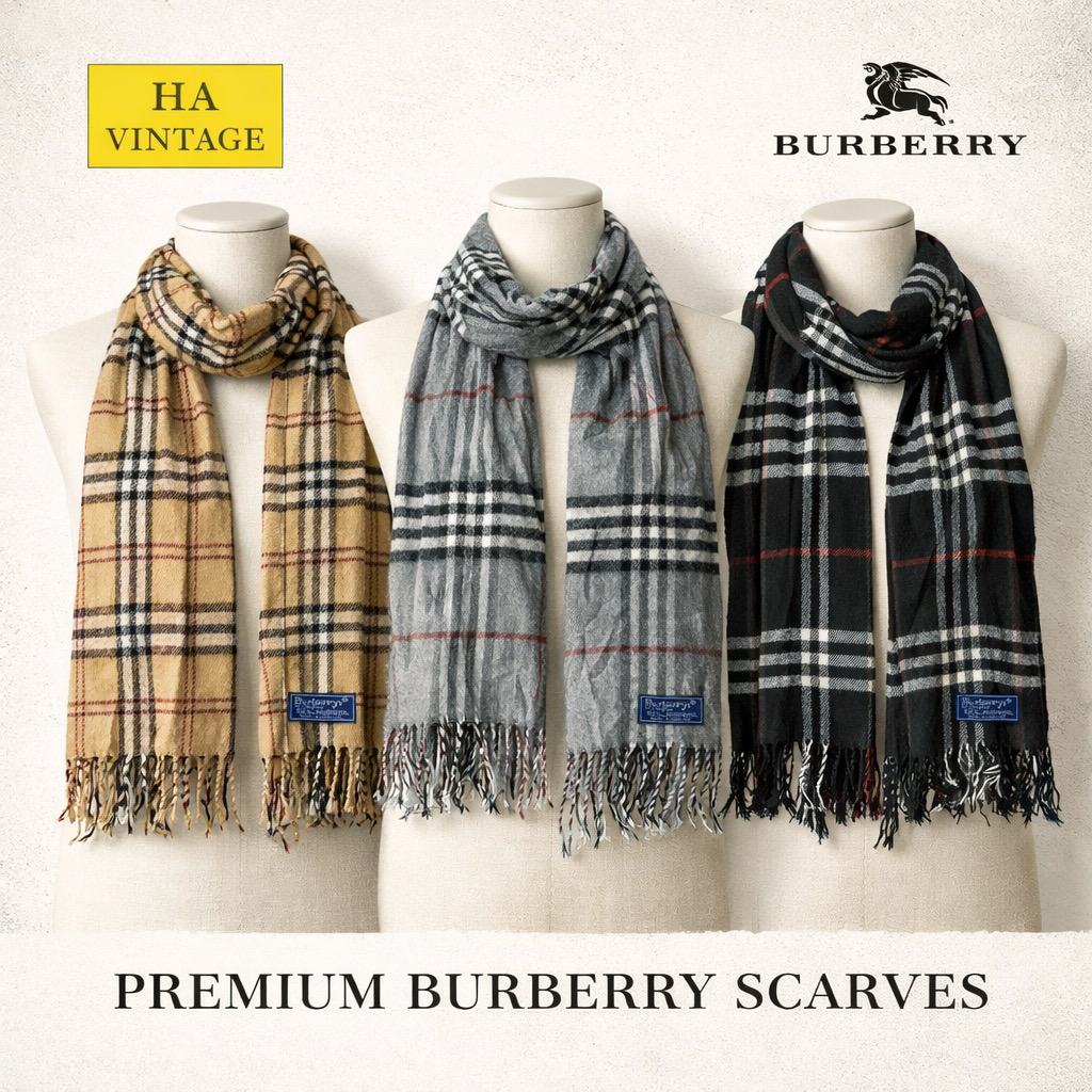 Premium Burberry Scarves