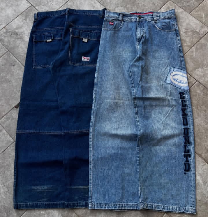 Hip hop baggy jeans