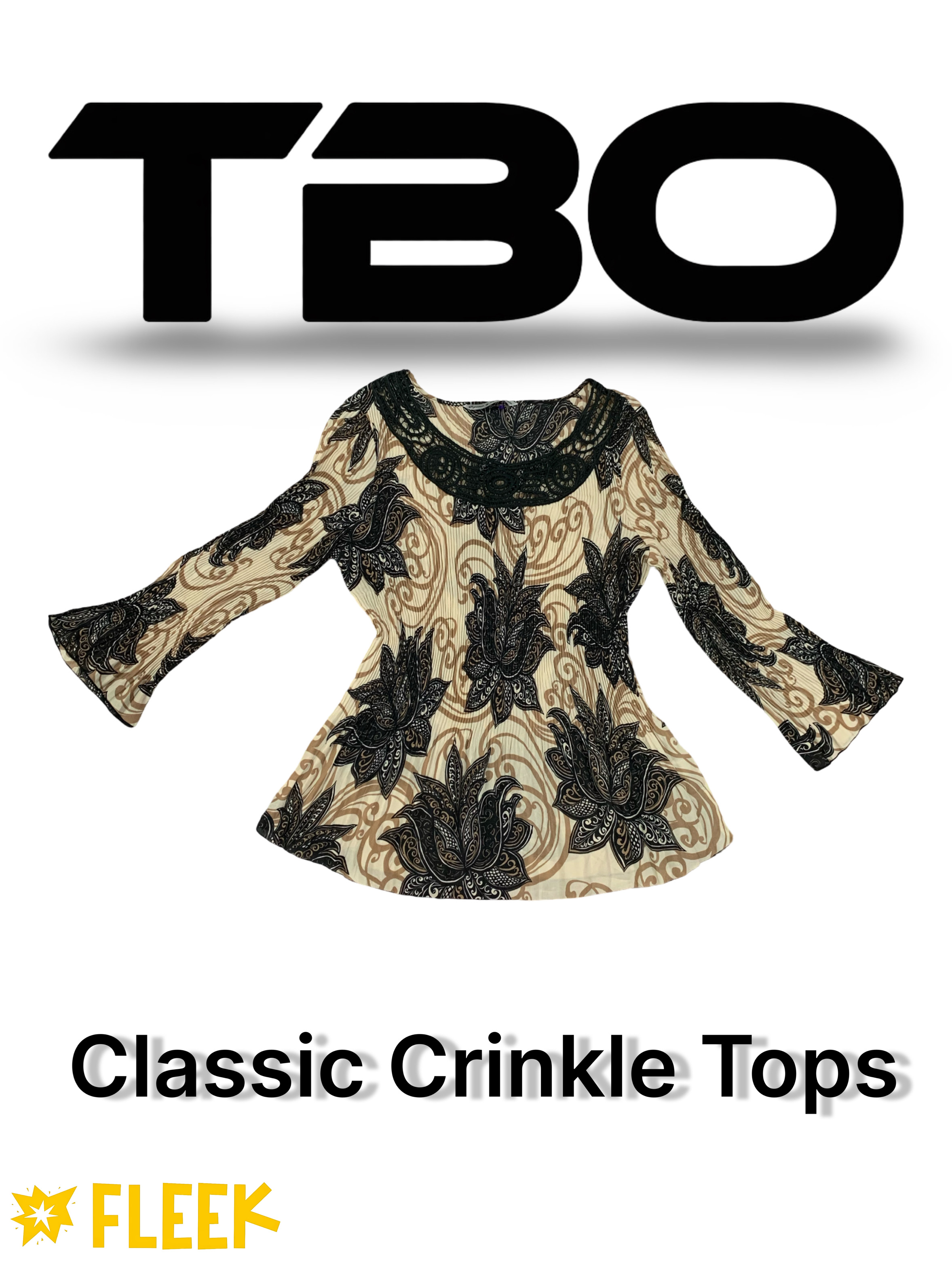 Classic Crinkle Top      (TBO-156)