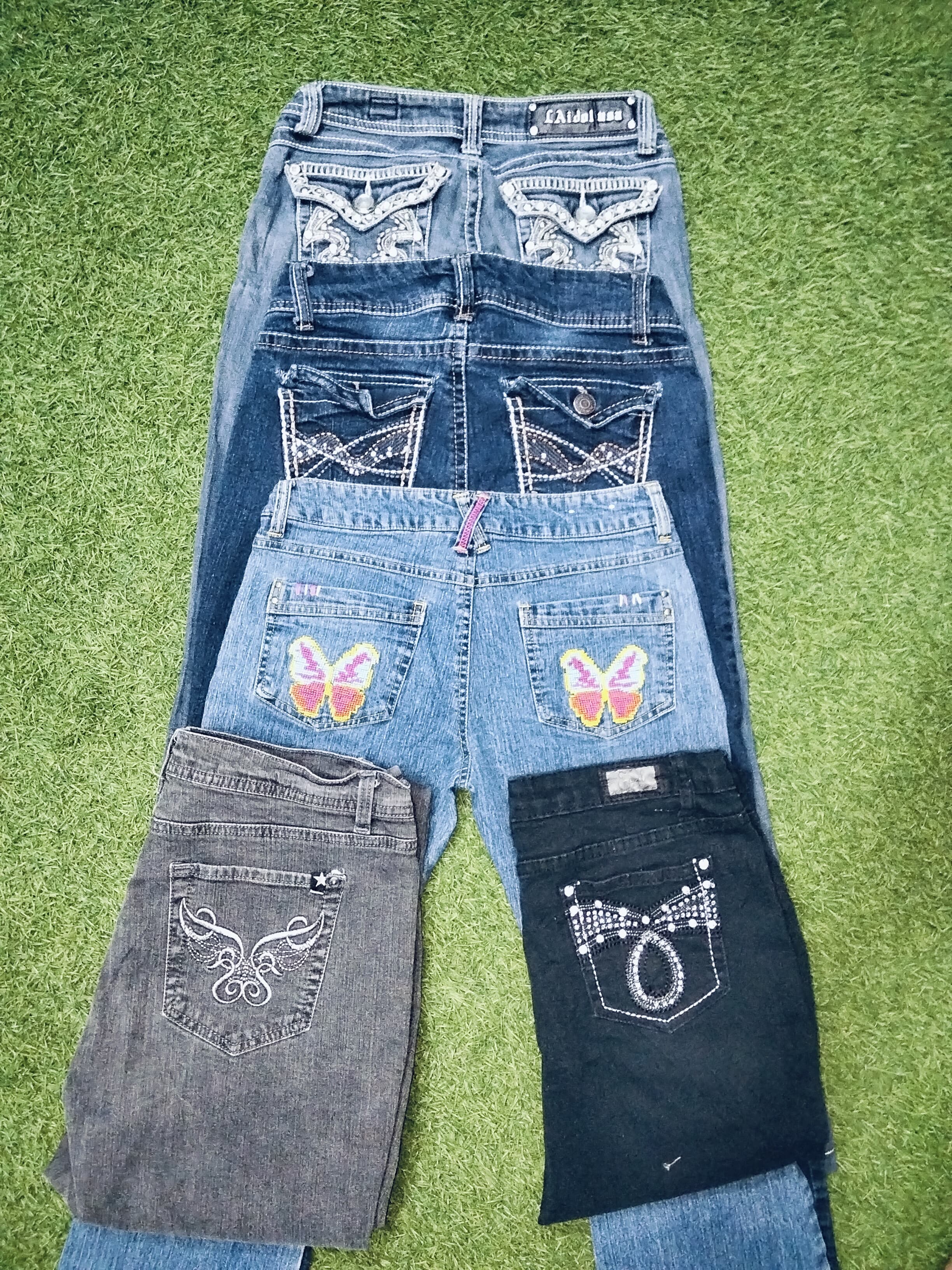 Branded Flared Jeans