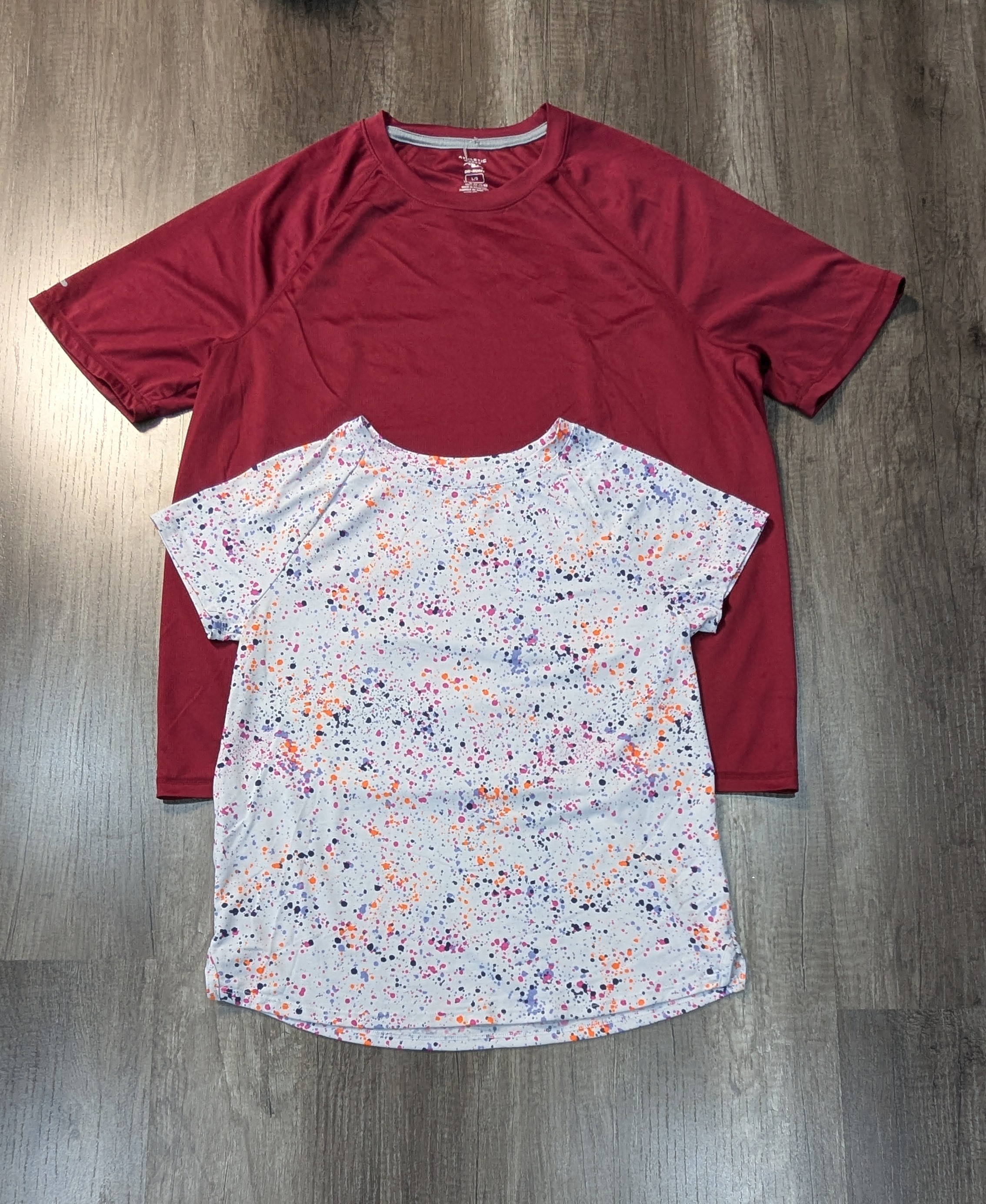 3318 - Athletic Half and Full Sleeves T-Shirts