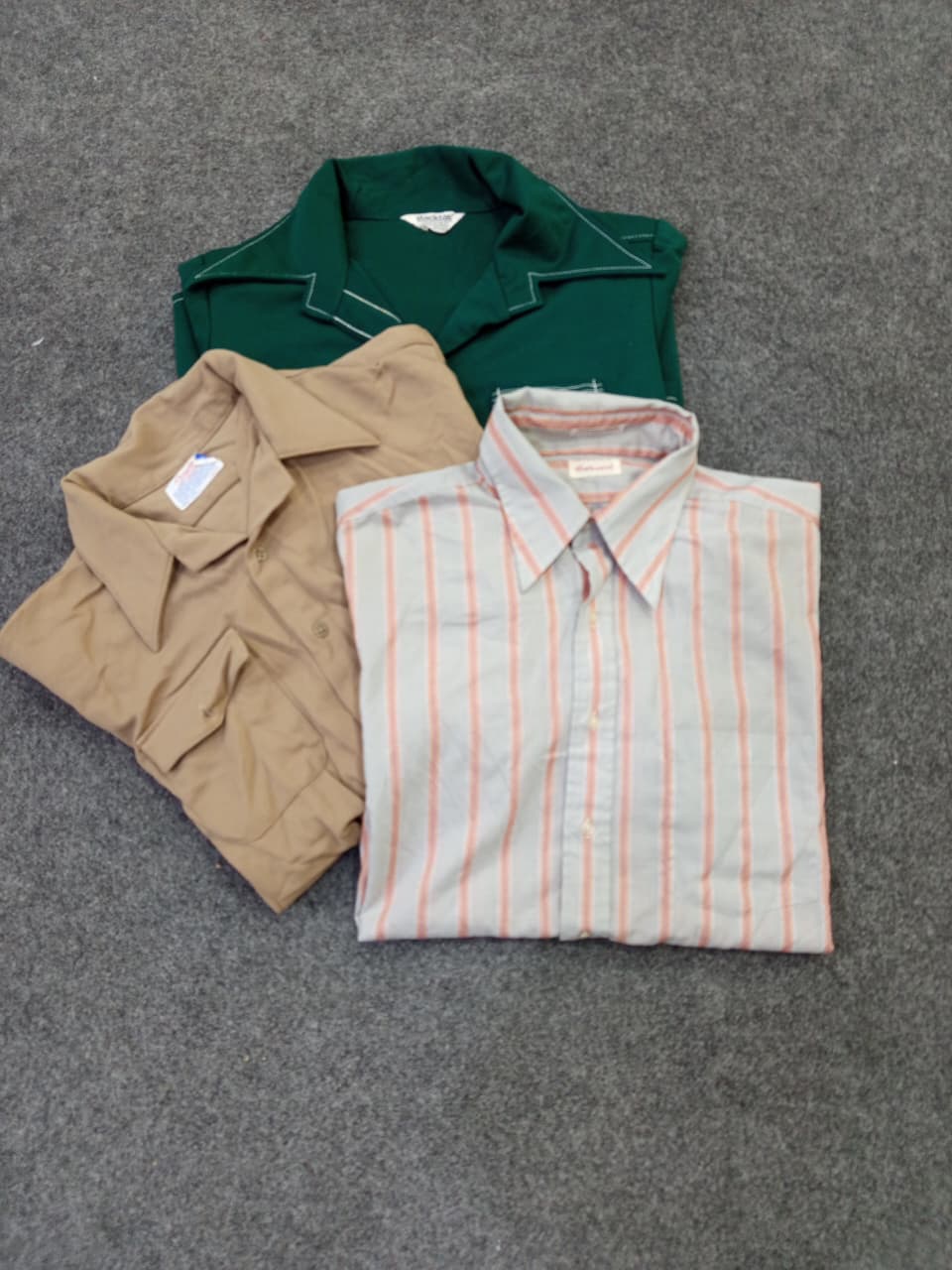 ZV1639 70s–80s Style Men’s Shirts