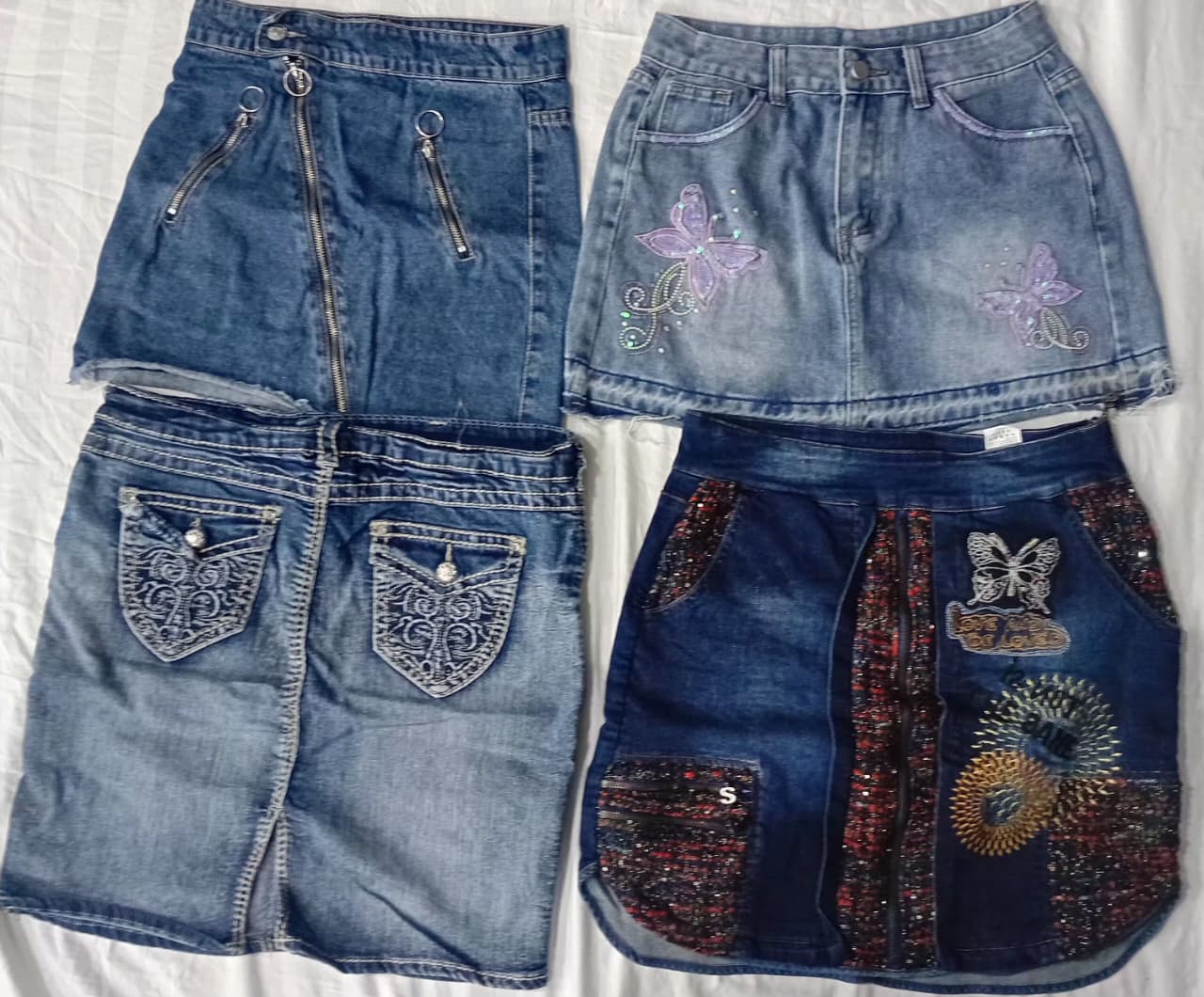 CR6117 Y2K Jupes Midi