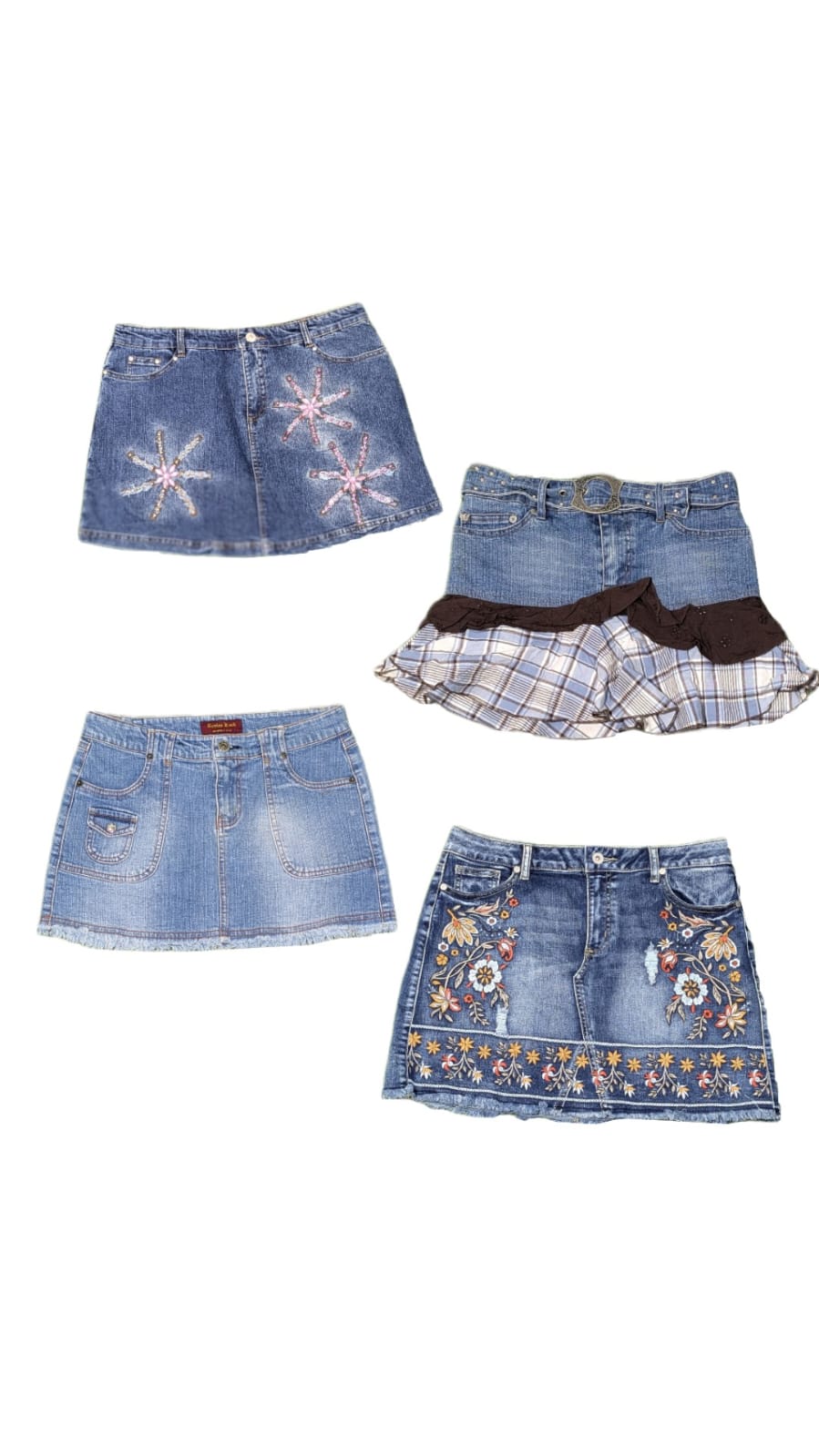 Ty 12 Denim Mikro-Minirock 6P