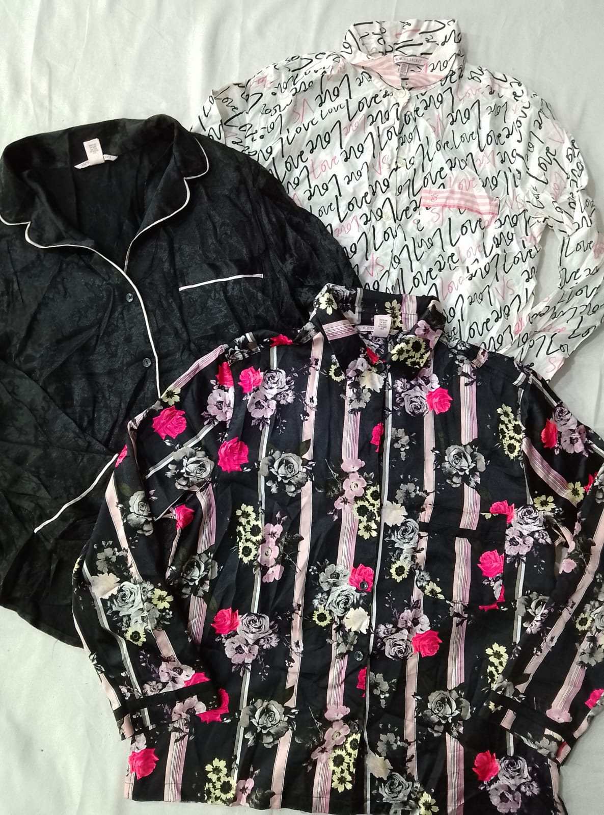 CR6119 Victoria's Secret Y2K Camisolas de Noite