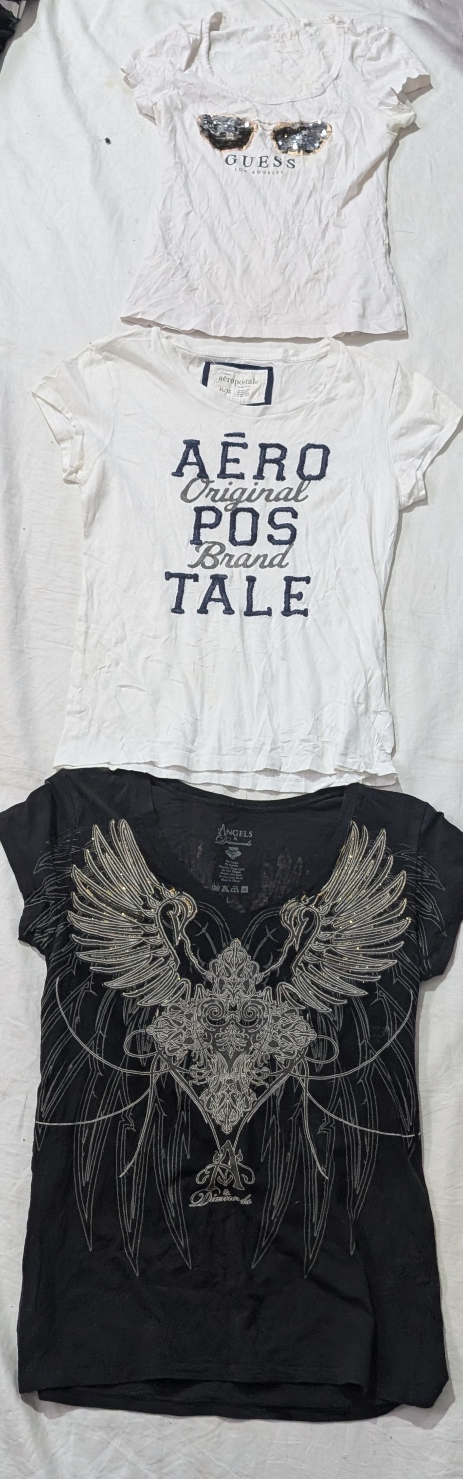 DESIGNER BABY Tee & Tank Top (Marken enthalten) Harley Davidson, Guess, Aeropostale usw.