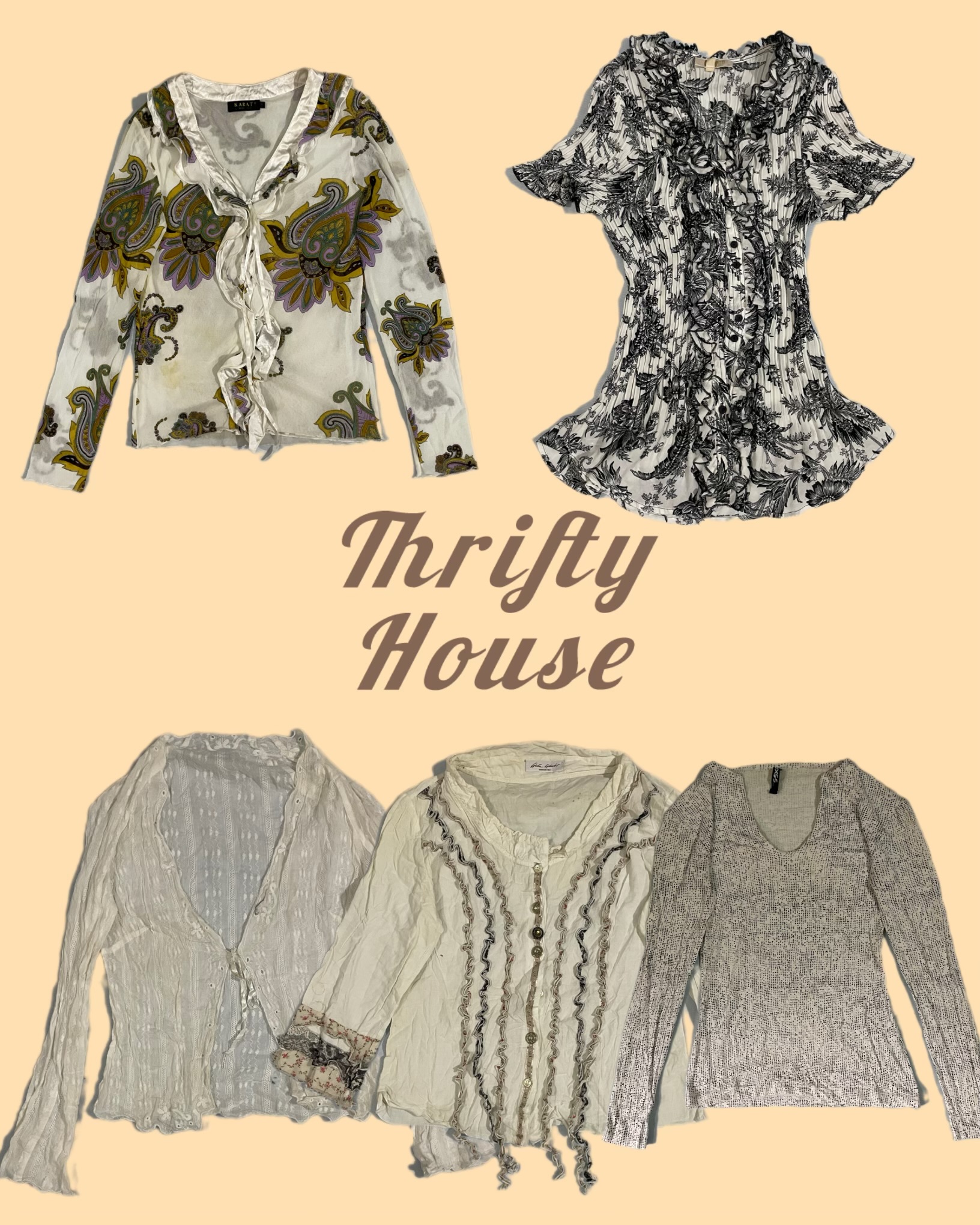 Soft Femme Energy Y2k Tops(TH/156)