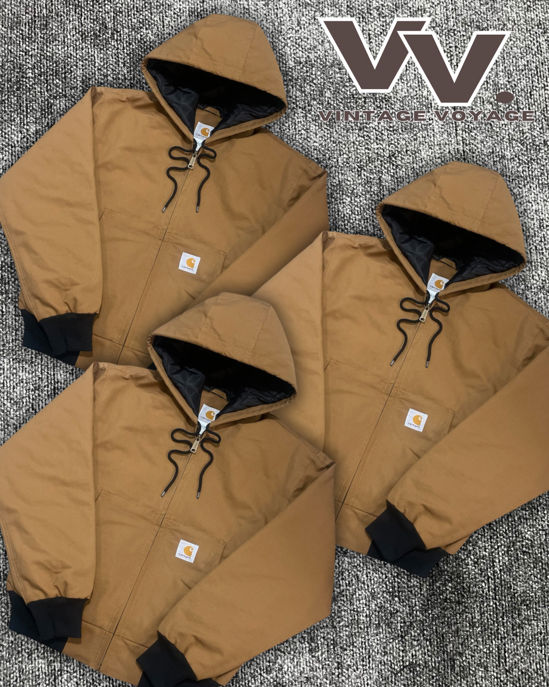 Vestes actives tan relookées Carhartt #27126
