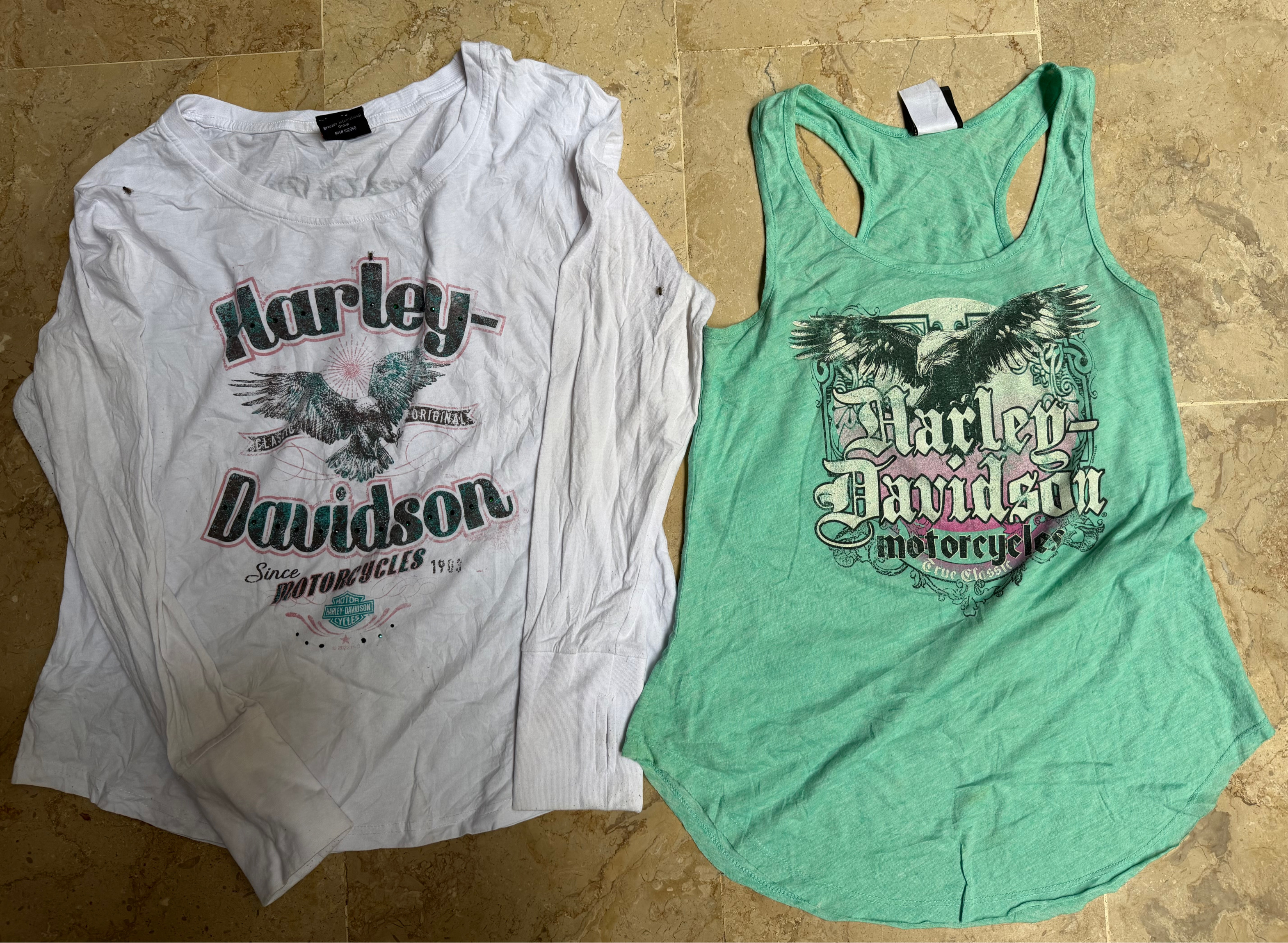 Harley Davidson ladies T-Shirts 23 pieces