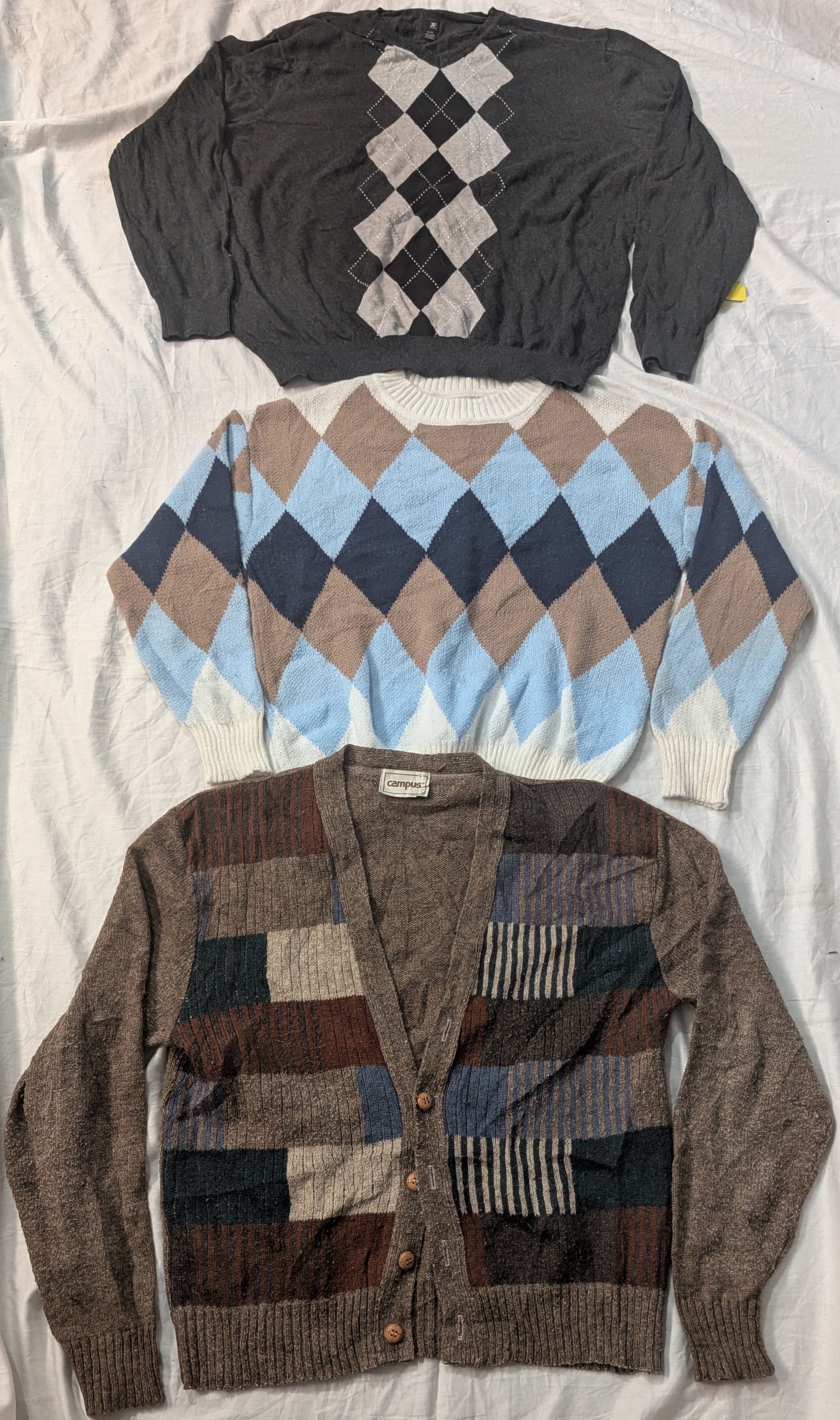 ARGYLE-STIL FÜR HERRENSTRICKWARE