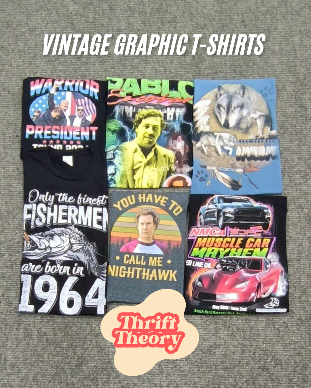 Vintage Graphic T-Shirts - (27/01)