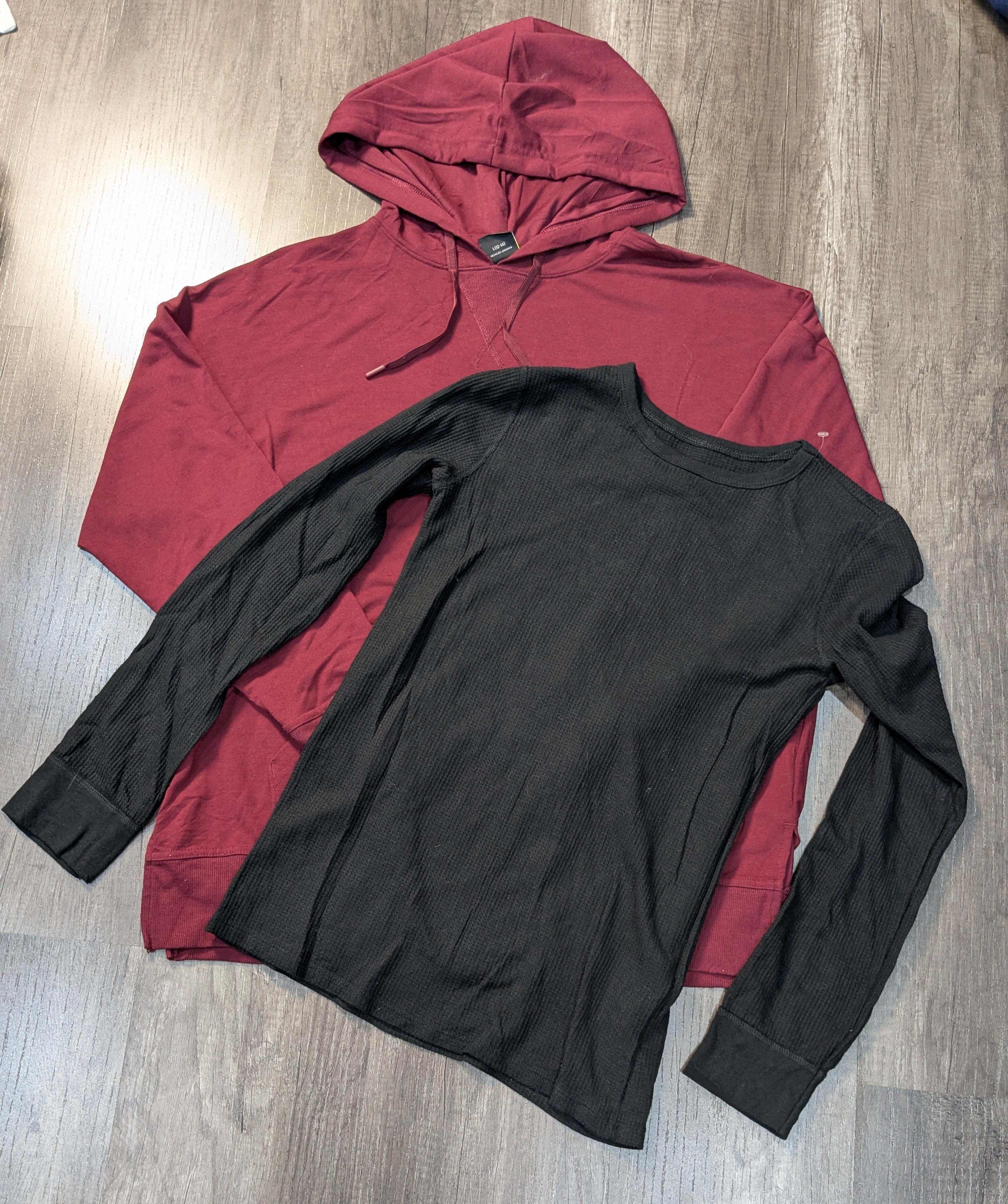 3339 - Sportliche langärmlige T-Shirts, Sweatshirts, Hoodies