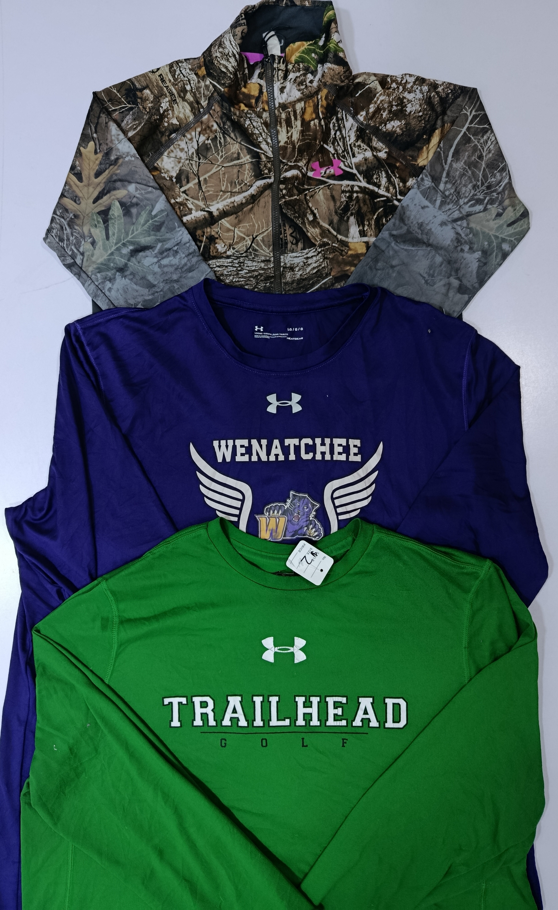 T-shirt L/S Under armour 12Pcs (RV # 117)