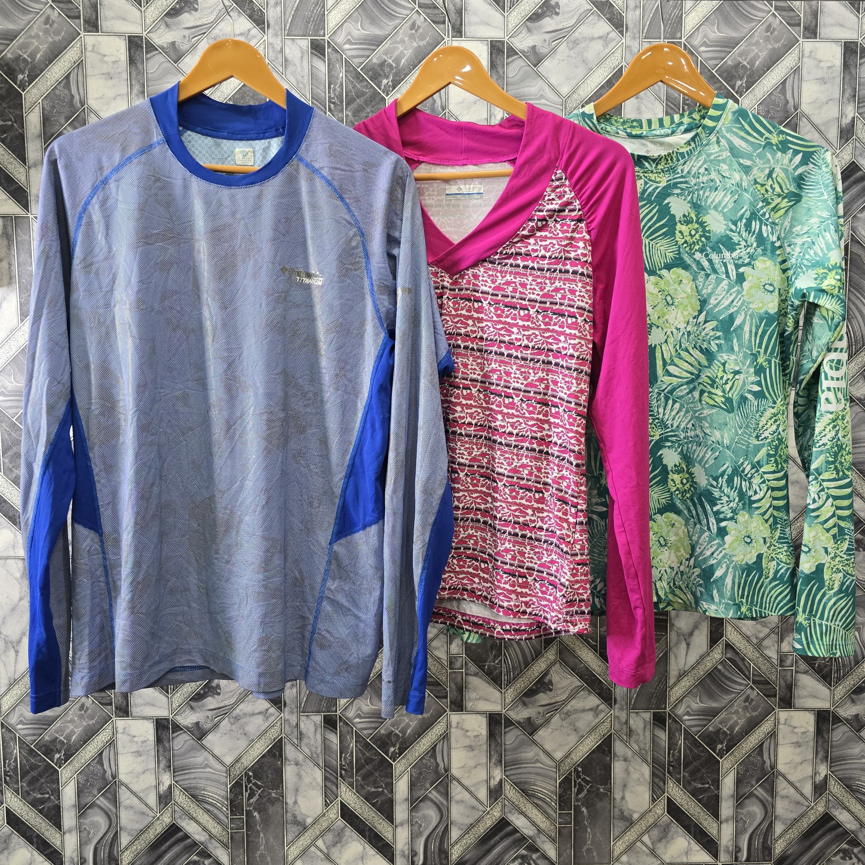 AV-0796 Columbia t-shirts à manches longues