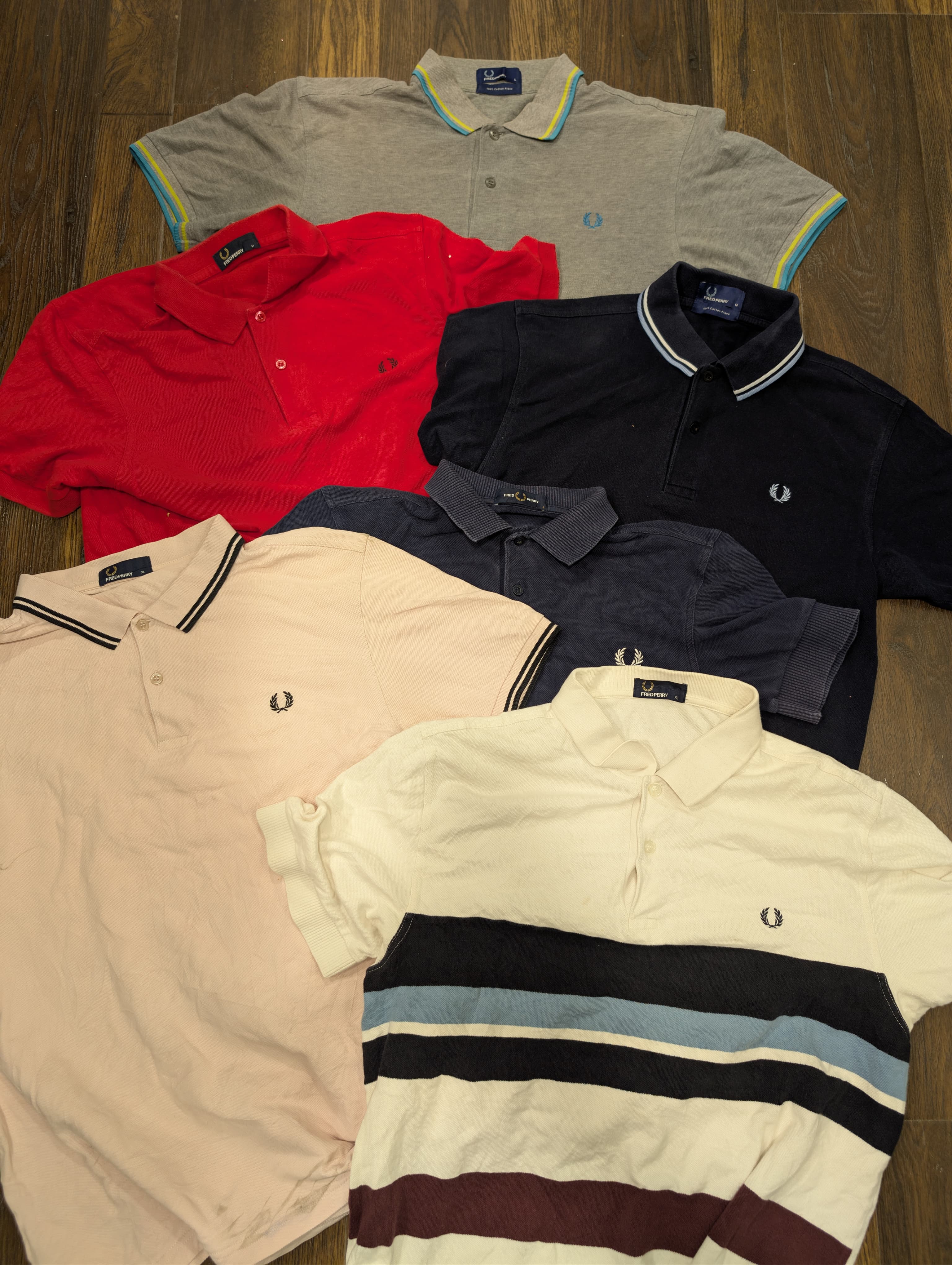 Authentic Fred Perry Polo Shirts
