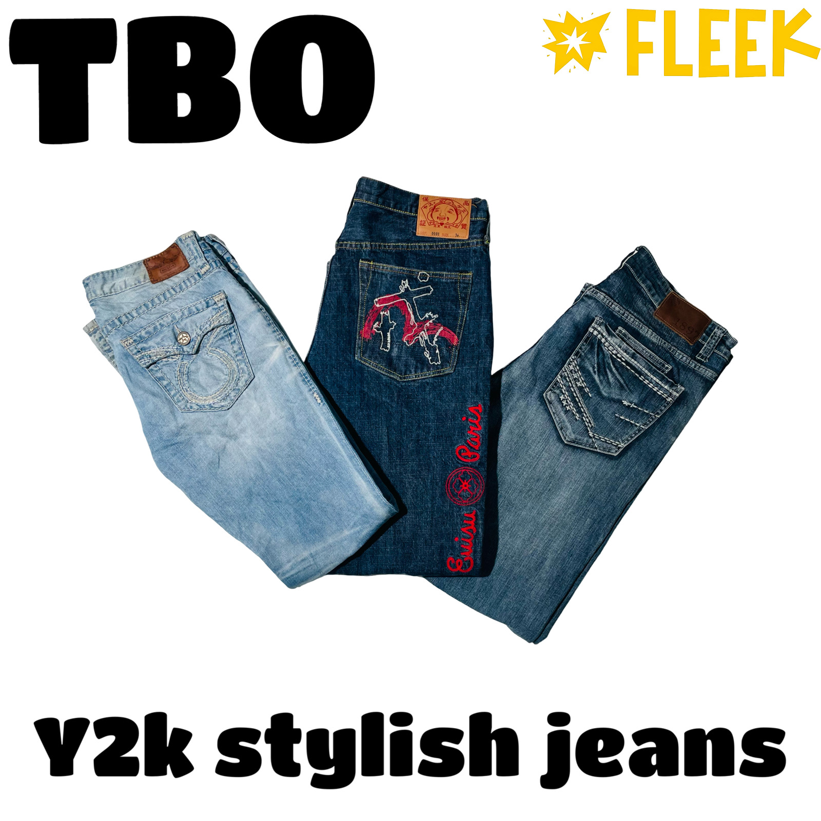 Y2K stylish jeans