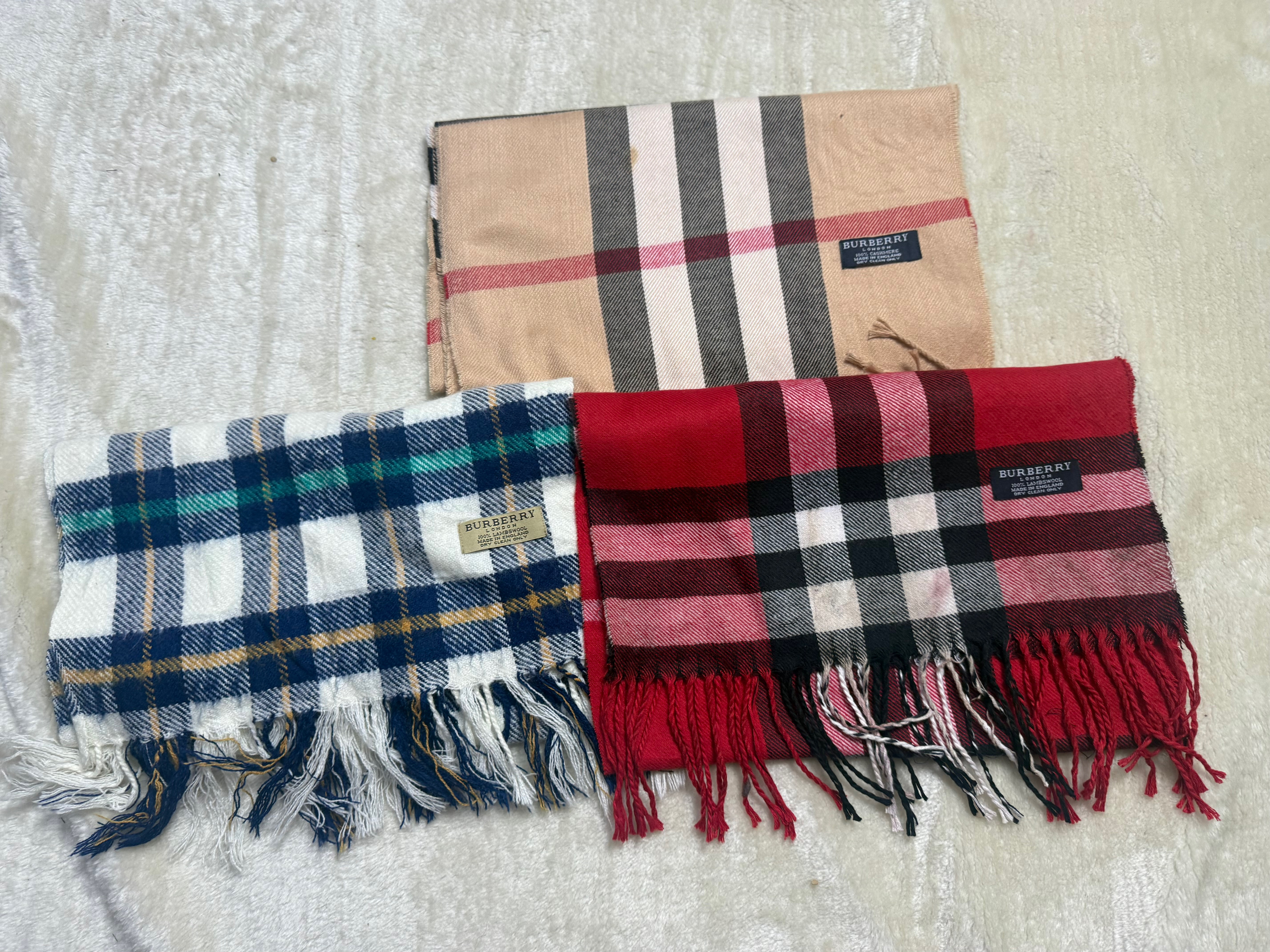 Cachecóis Burberry 20 pcs