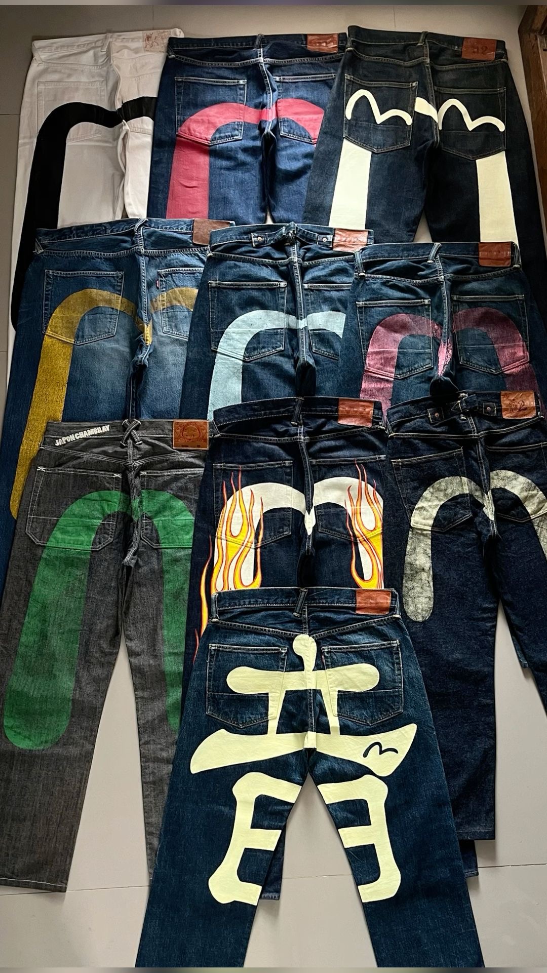 Evisu Jeans Original Made In Japan 43 Piec