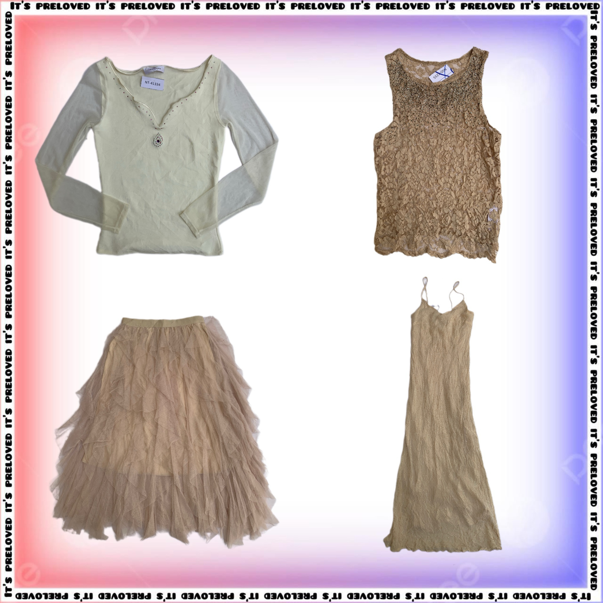 Collection Romance de Contes de Fées Tops, Robes, Jupes (SS-1892)