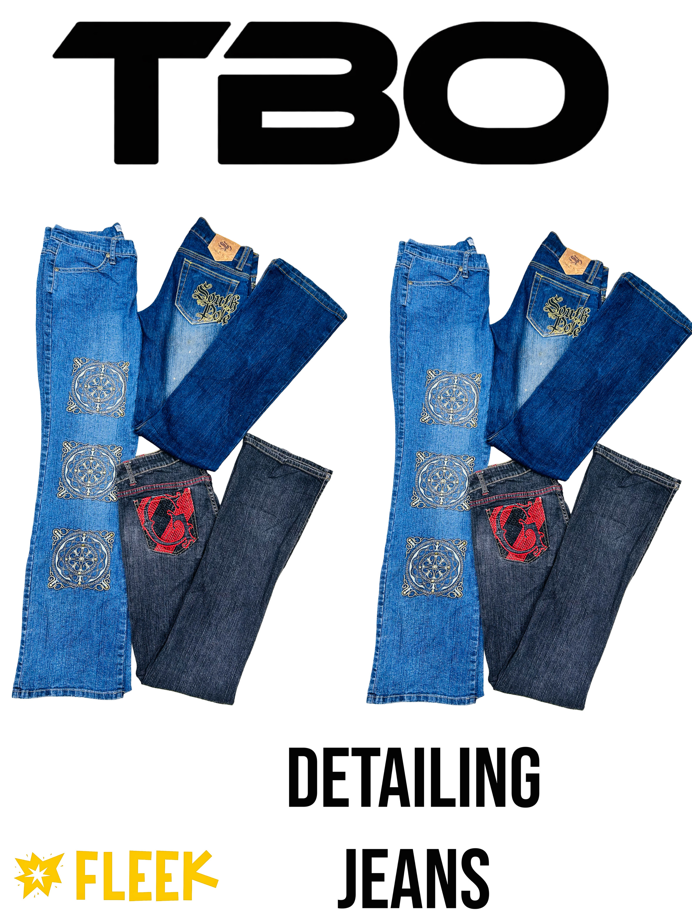 Detailing jeans