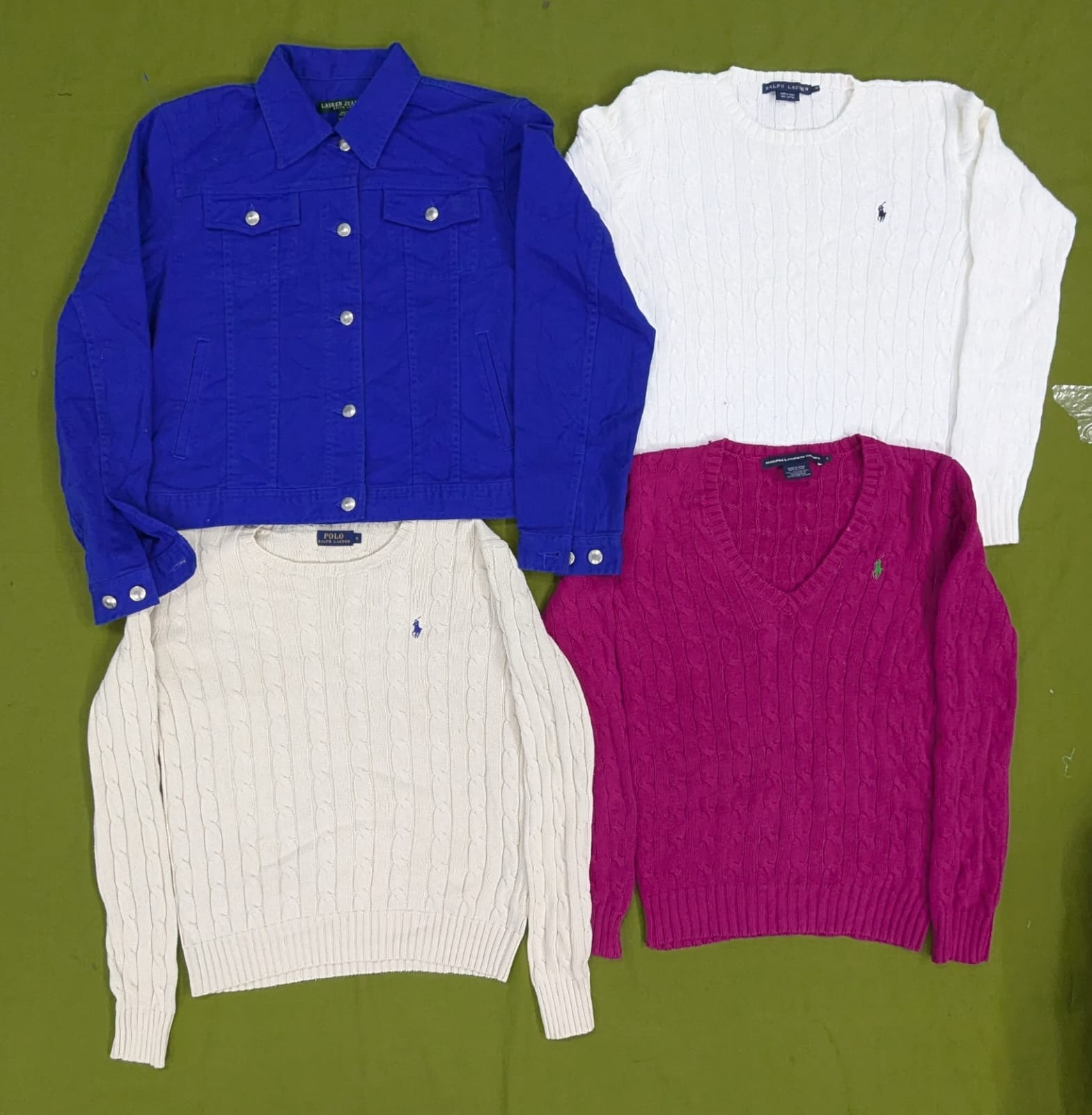 💥 RV1933 Women Ralph Lauren polo knitwear