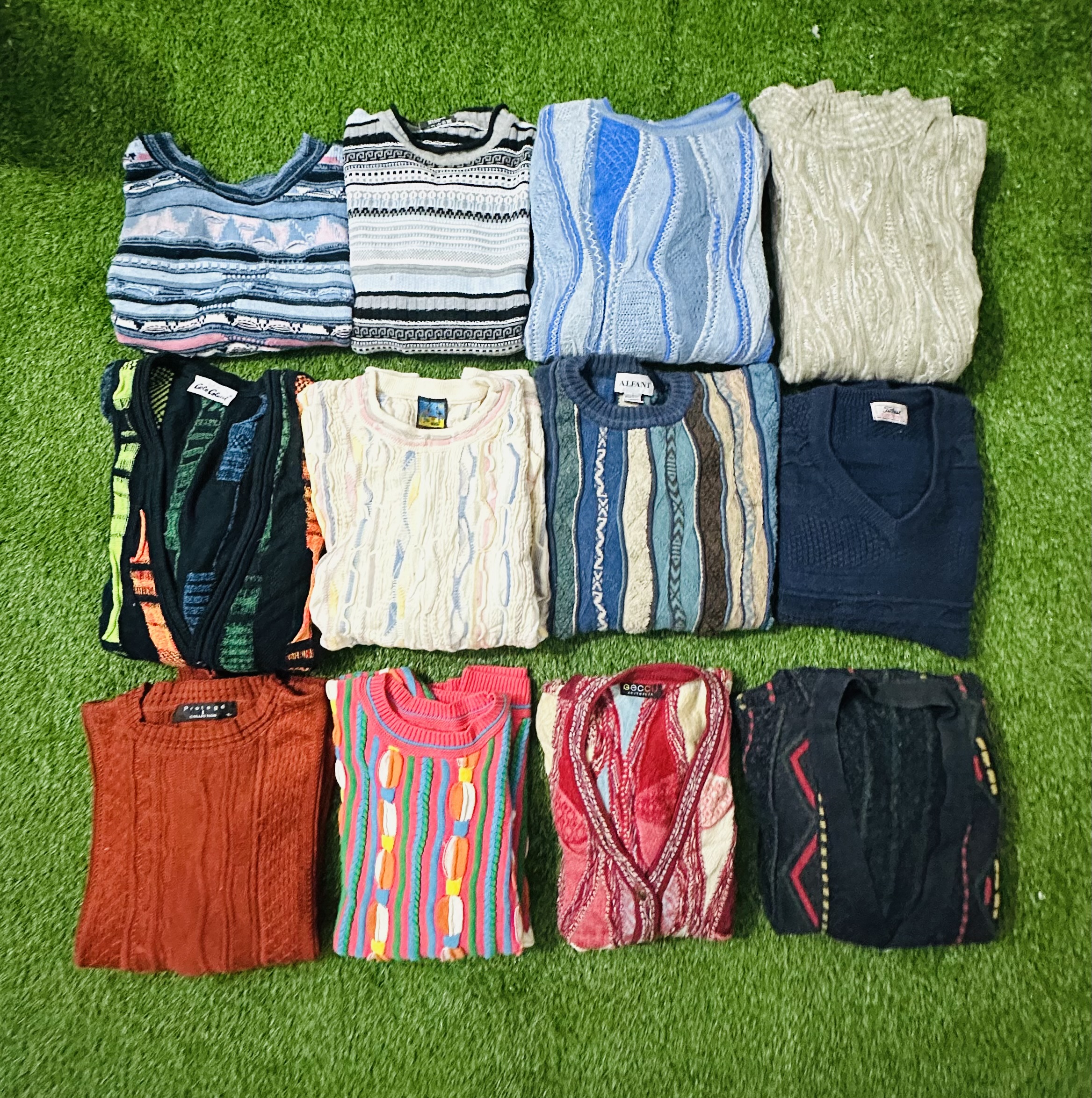 Pull Coogi style 12 pièces