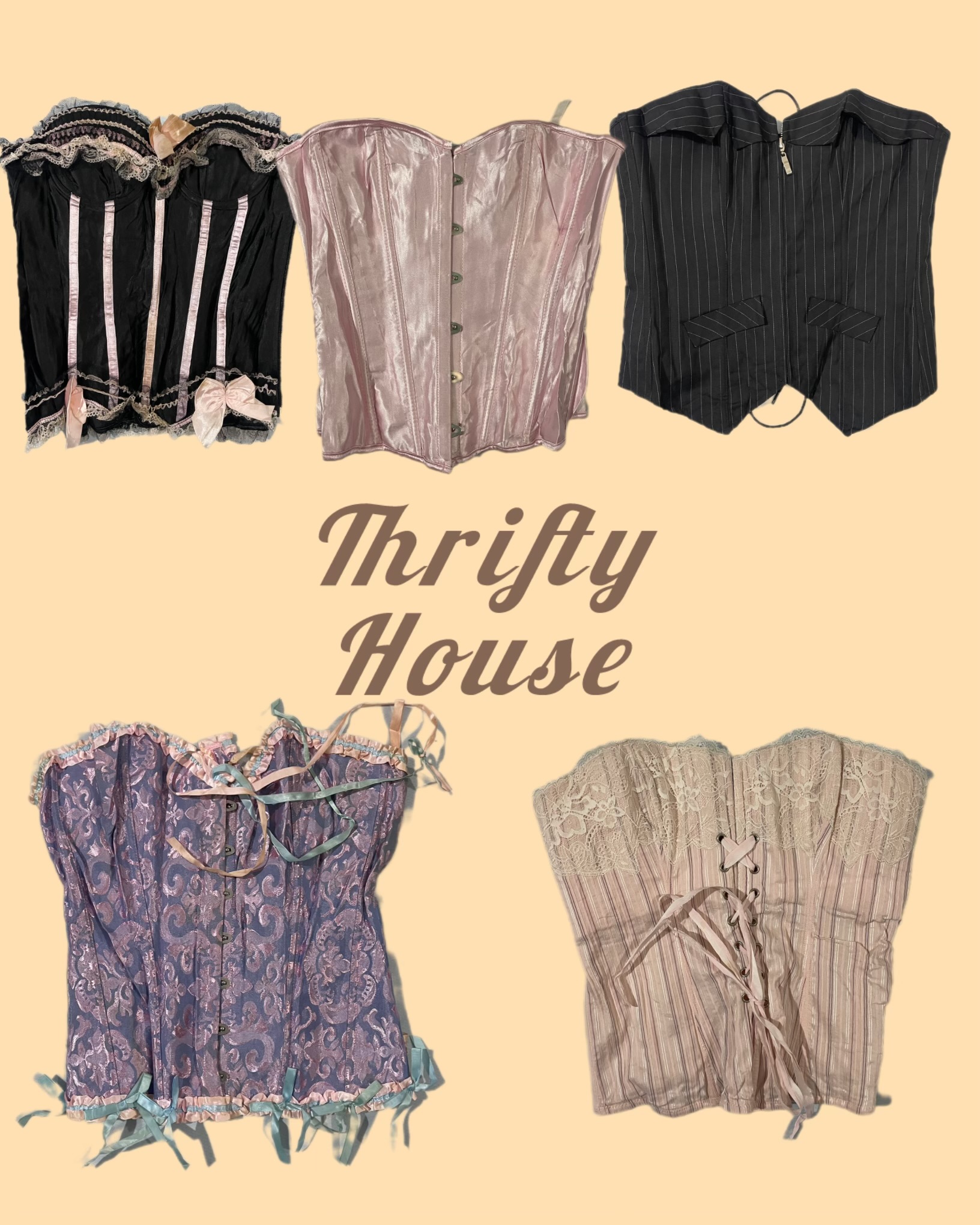 Barbie Core Y2k Korsetts(TH/159)