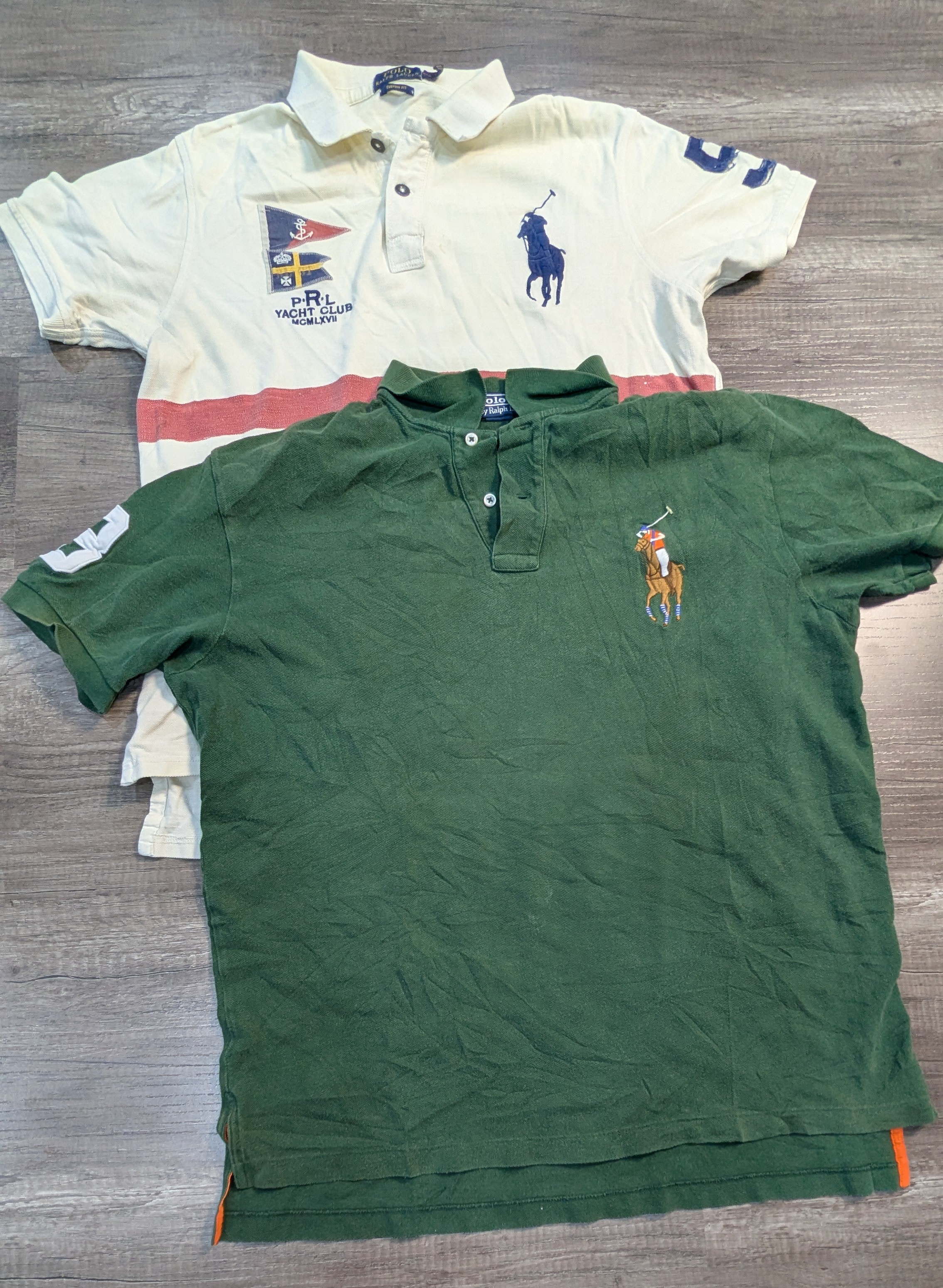 3358 - Ralph Lauren , Tommy Hilfiger Full and Half Sleeves T-Shirts, ¼ Zip