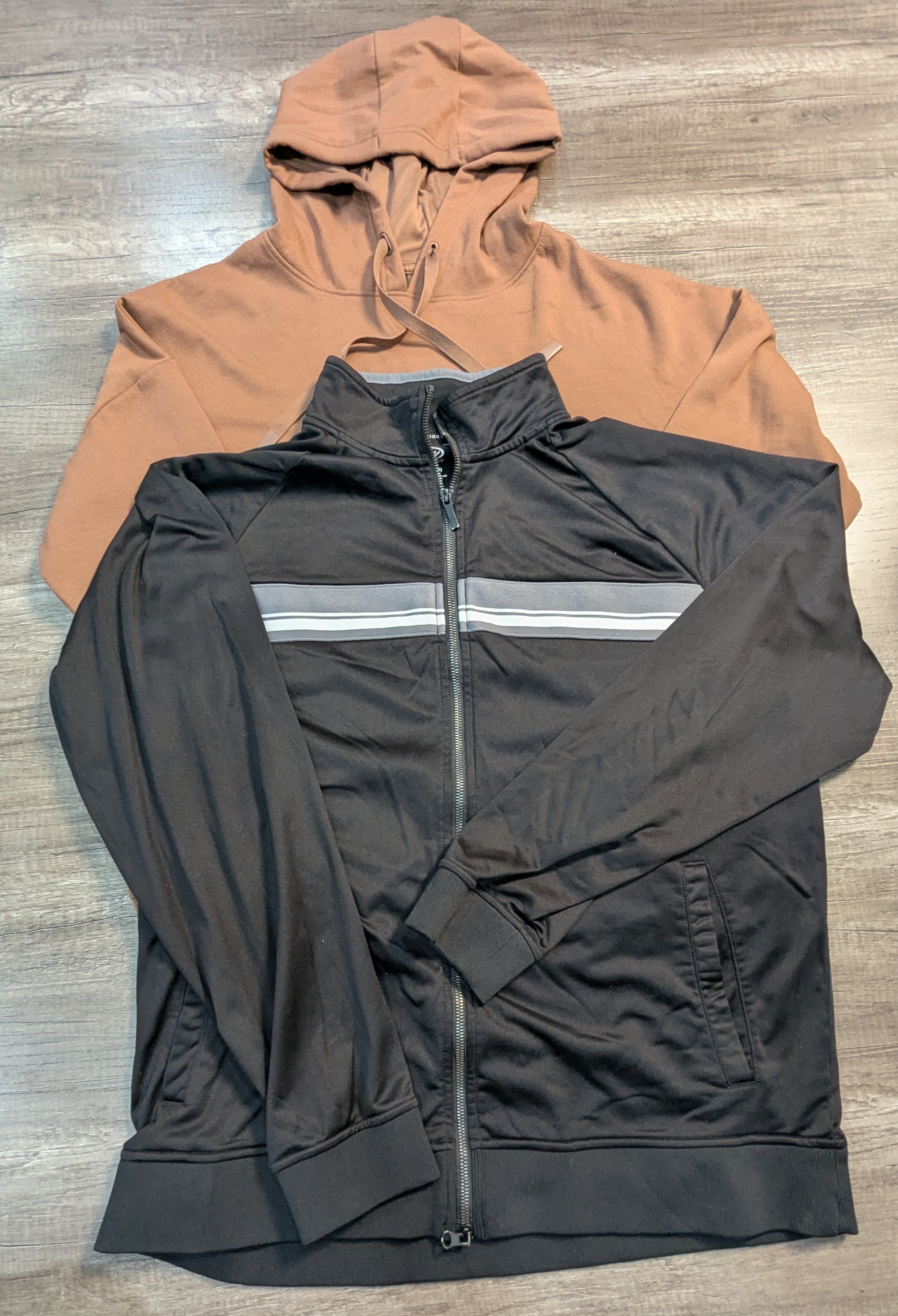 3370 - Sweats à capuche décontractés et zippés