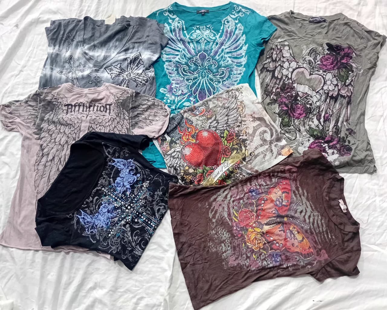 CR6151 Y2K Baby Tees