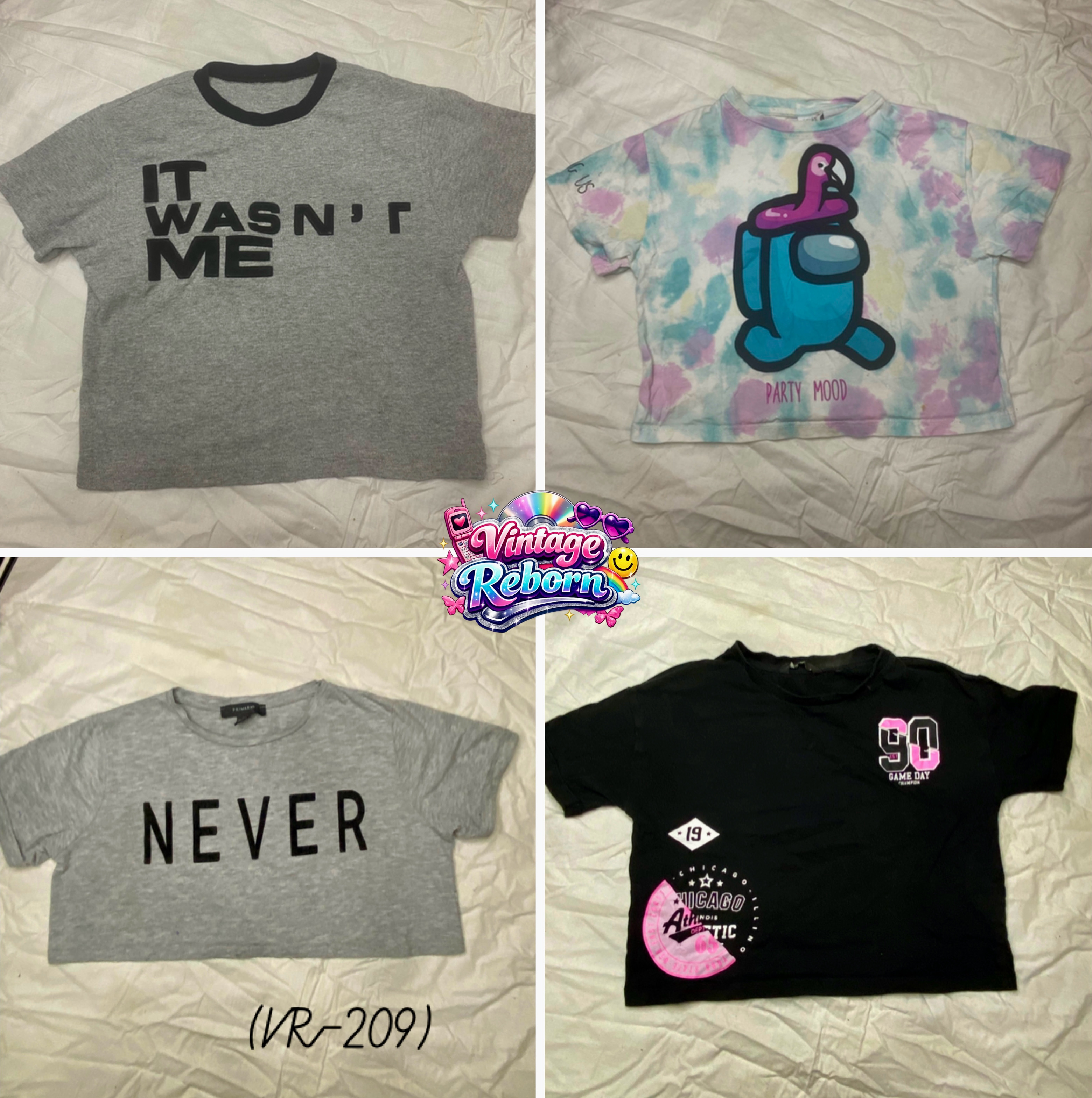 VR-209 |  Y2K Crop Tops Bundle