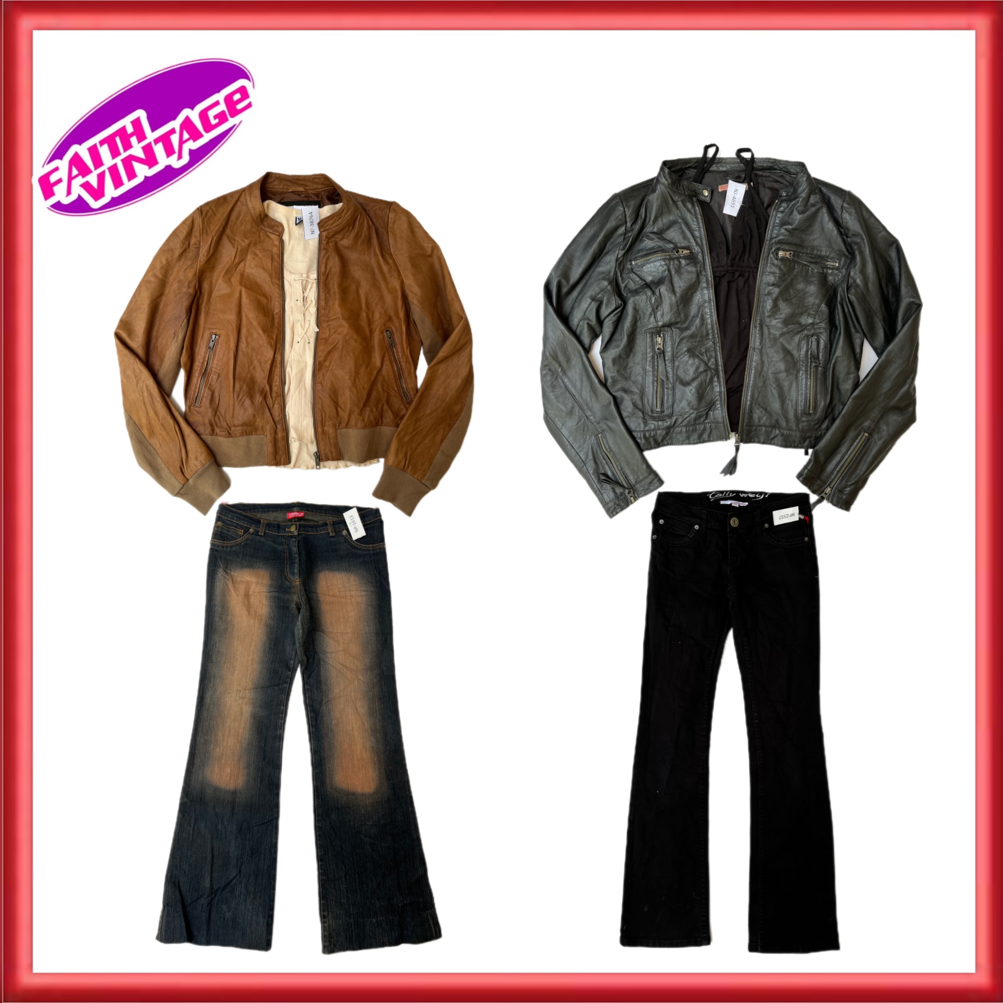 Ensemble Top Jean et Veste Brooklyn Wear (FV-460)